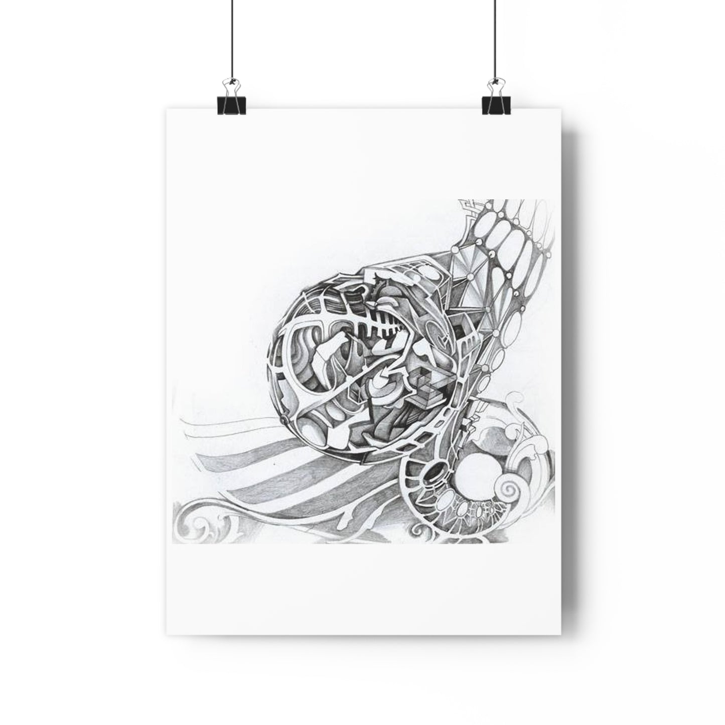 "Ultimate Construction”- Giclée Art Print by artist David Hilborn