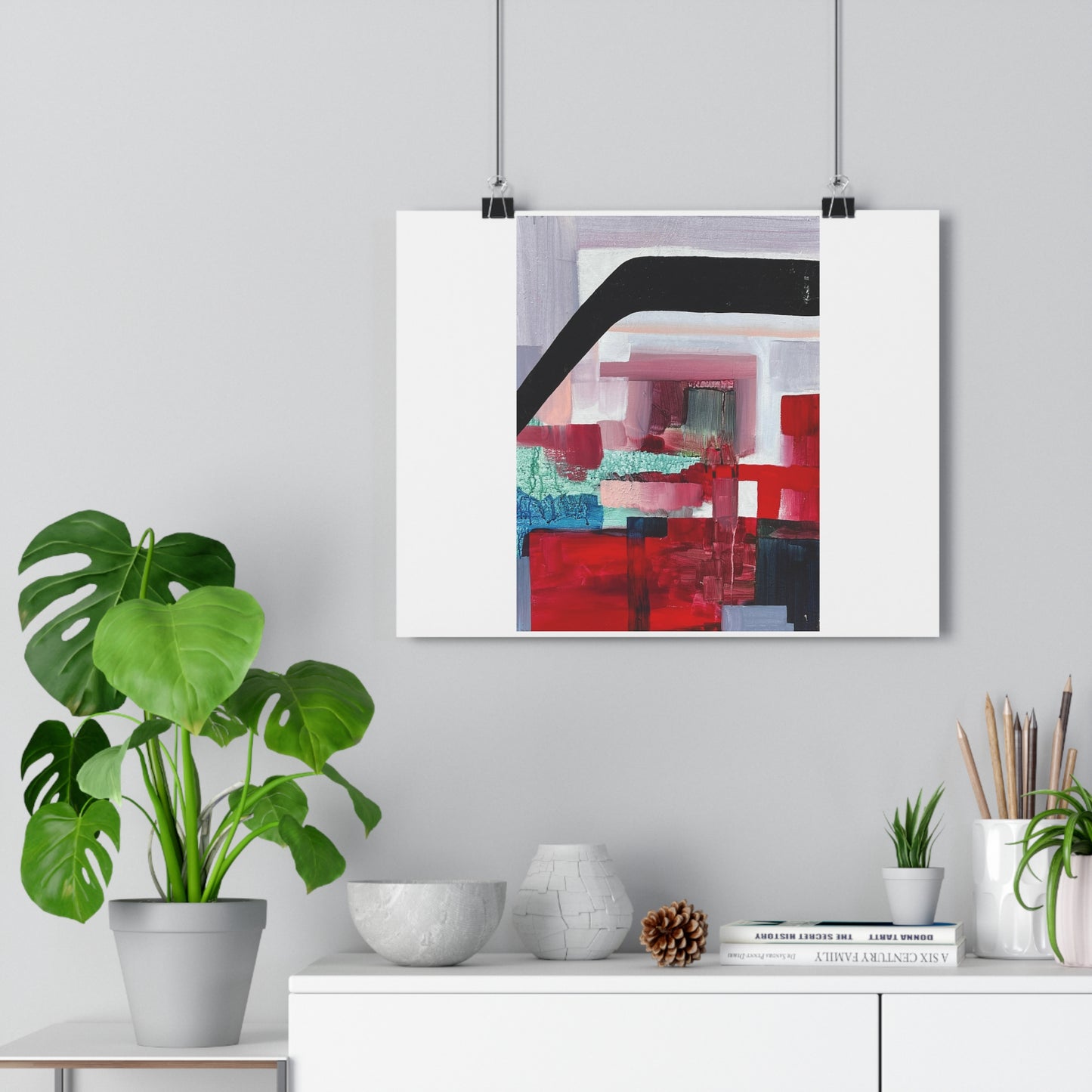 “Passenger View”- Giclée Art Print by artist David Hilborn