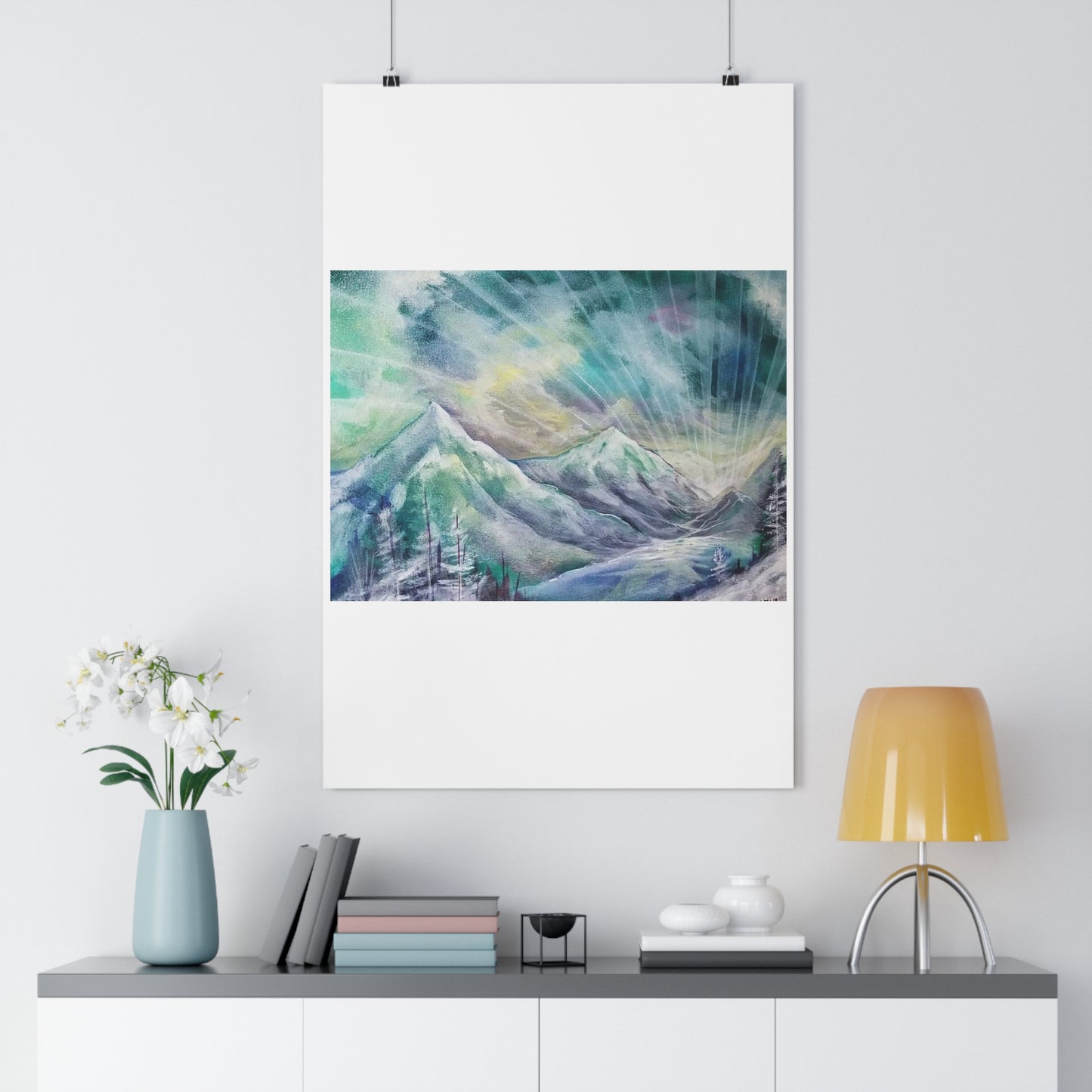 "Cool Rising”- Giclée Art Print by artist David Hilborn