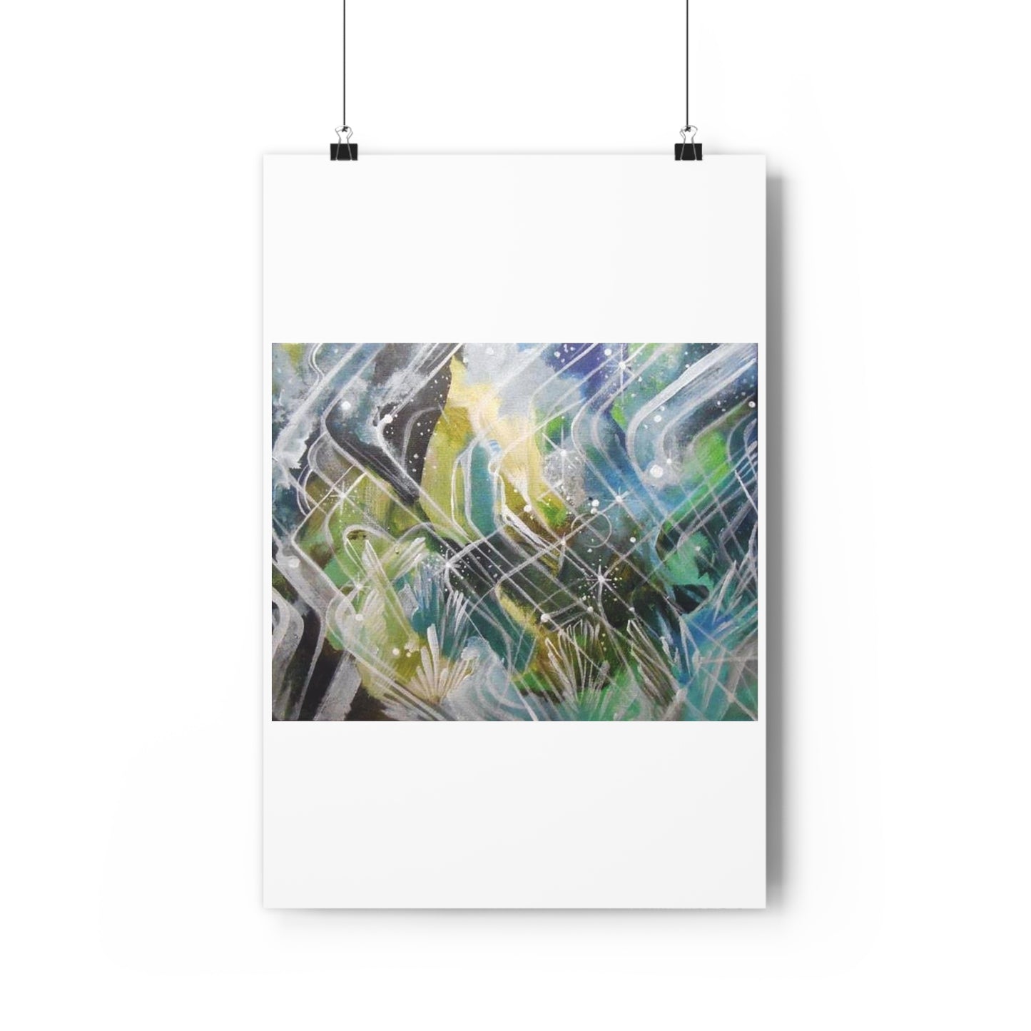 "Form Storm”- Giclée Art Print by artist David Hilborn