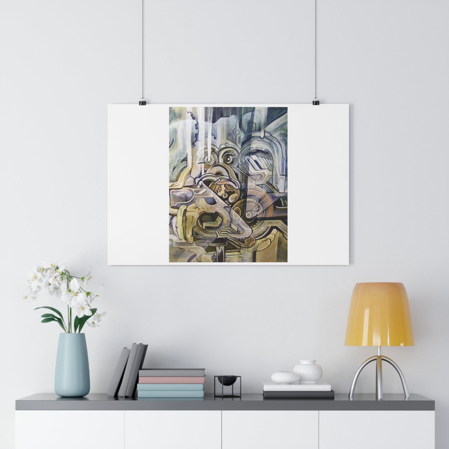 “Mech”- Giclée Art Print by artist David Hilborn