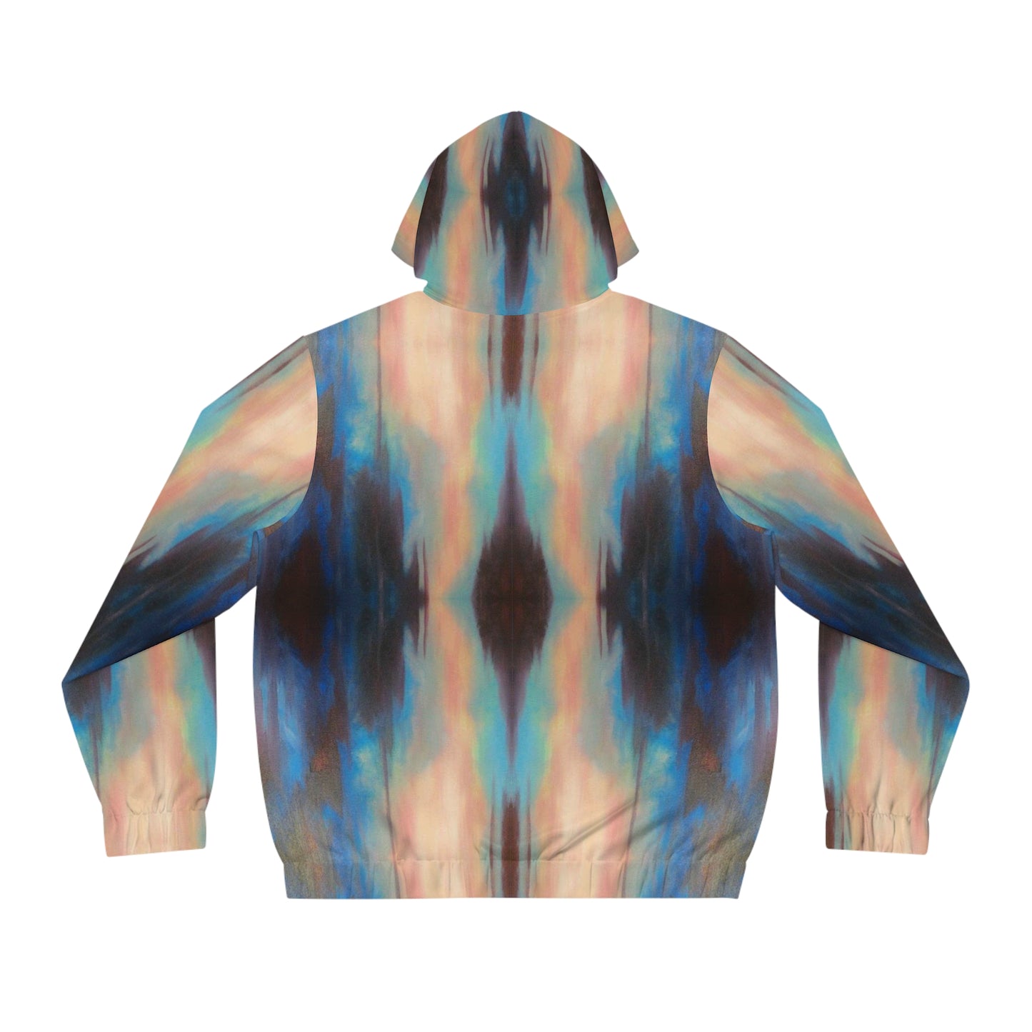 "Mirage” - All Over Graphic Zip-Up Hoodie by Artist David Hilborn