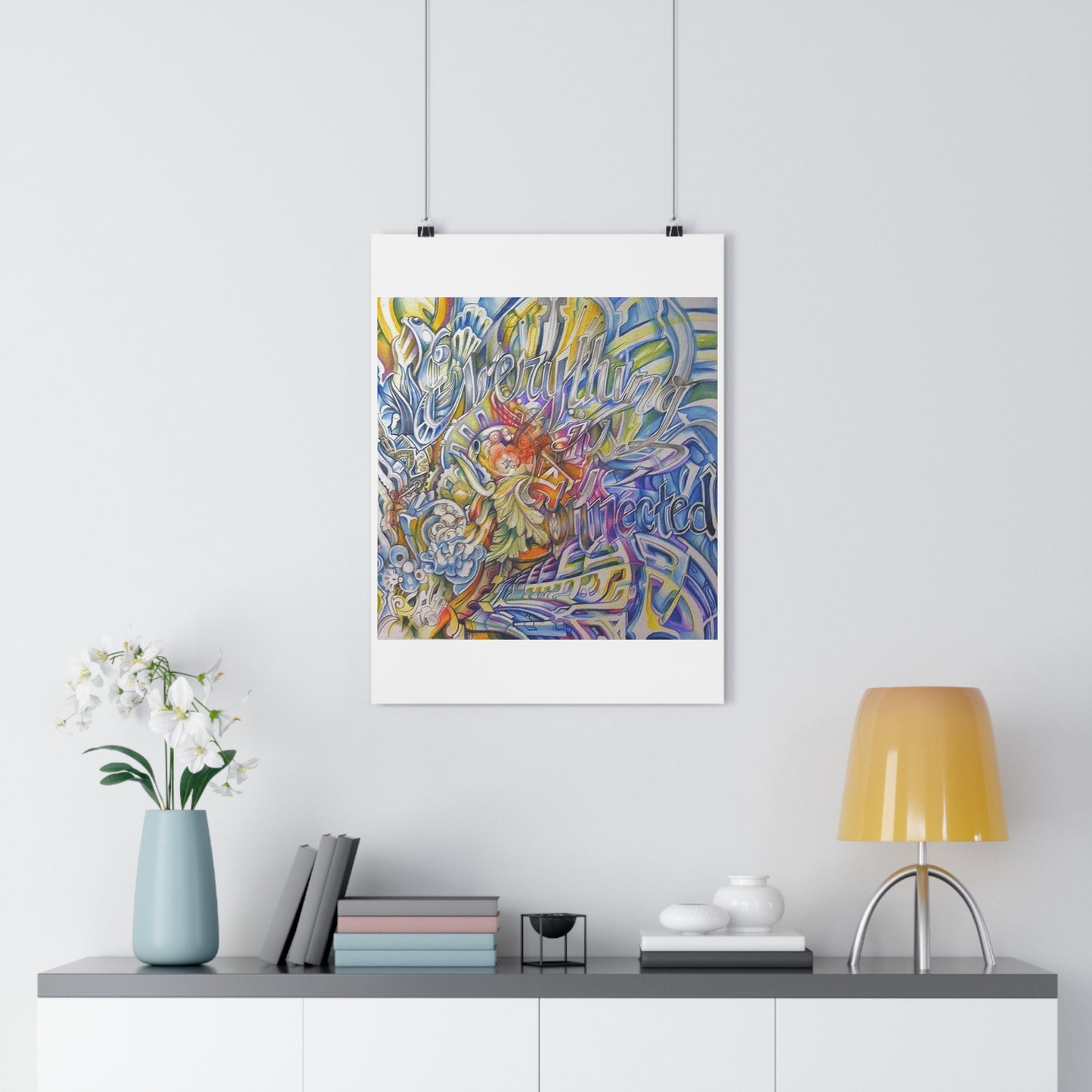 "Everything is Connected”- Giclée Art Print by artist David Hilborn