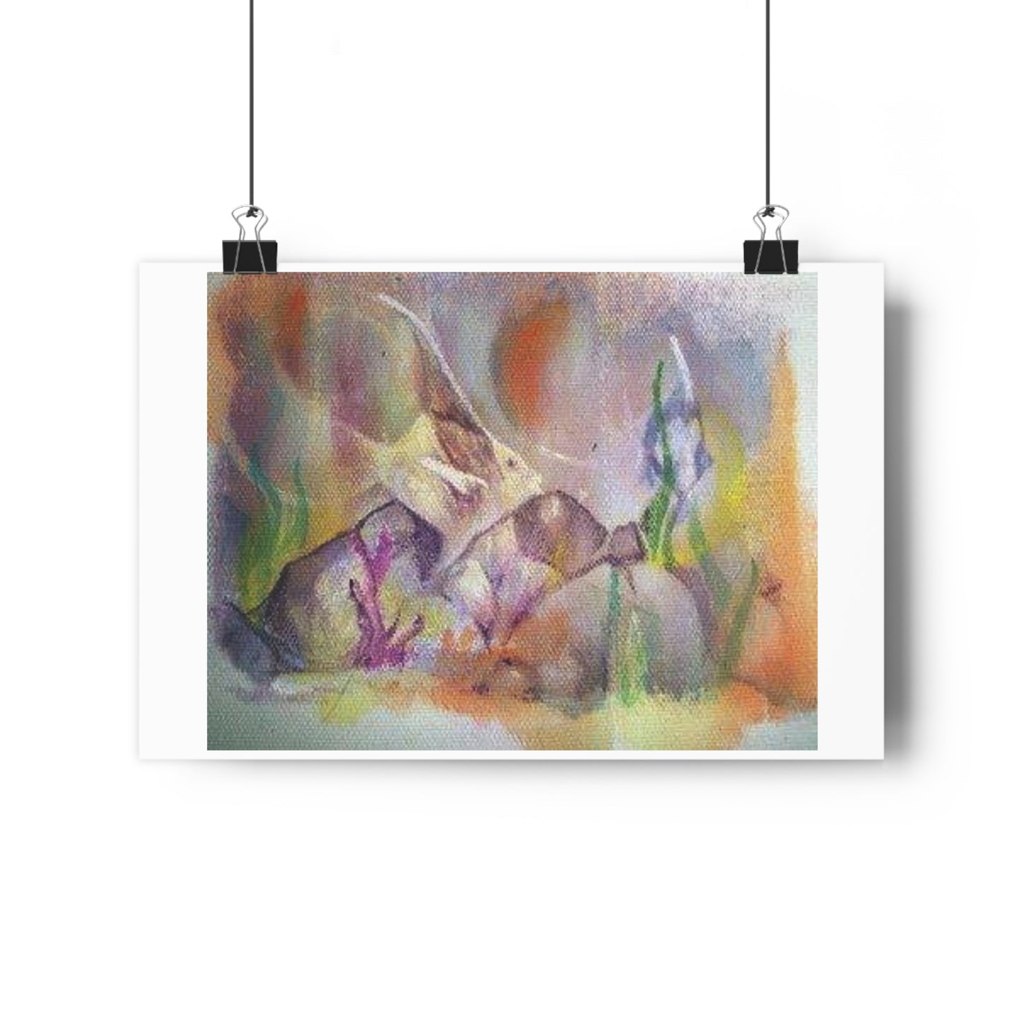 "Angelic”- Giclée Art Print by artist David Hilborn