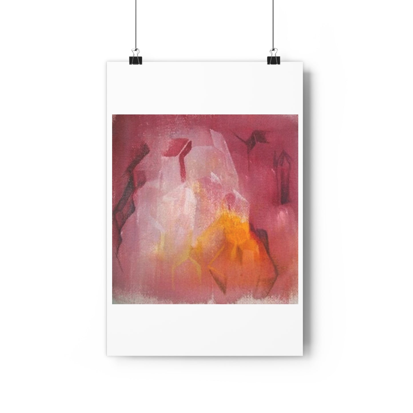 "Raspberry Citrine”- Giclée Art Print by artist David Hilborn