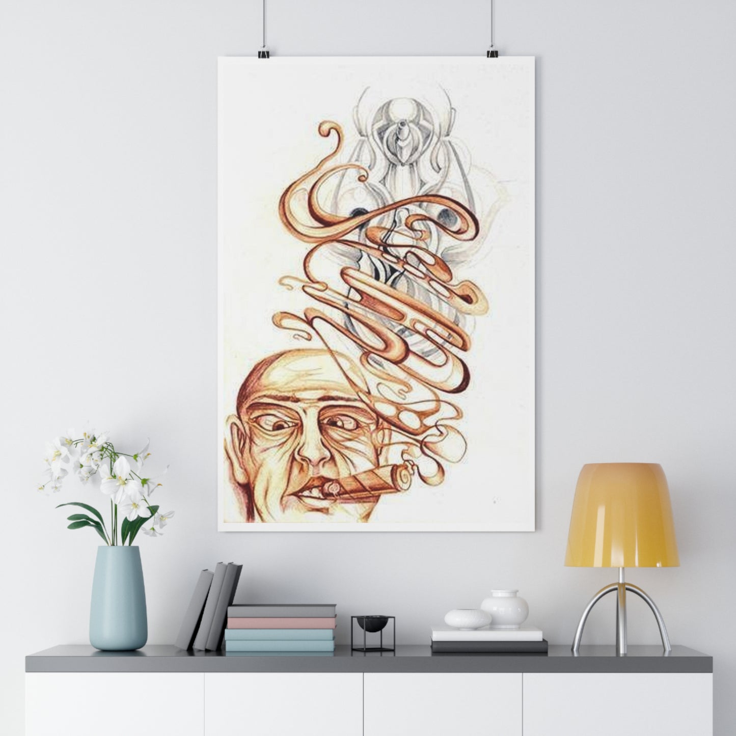 "Stogie”- Giclée Art Print by artist David Hilborn