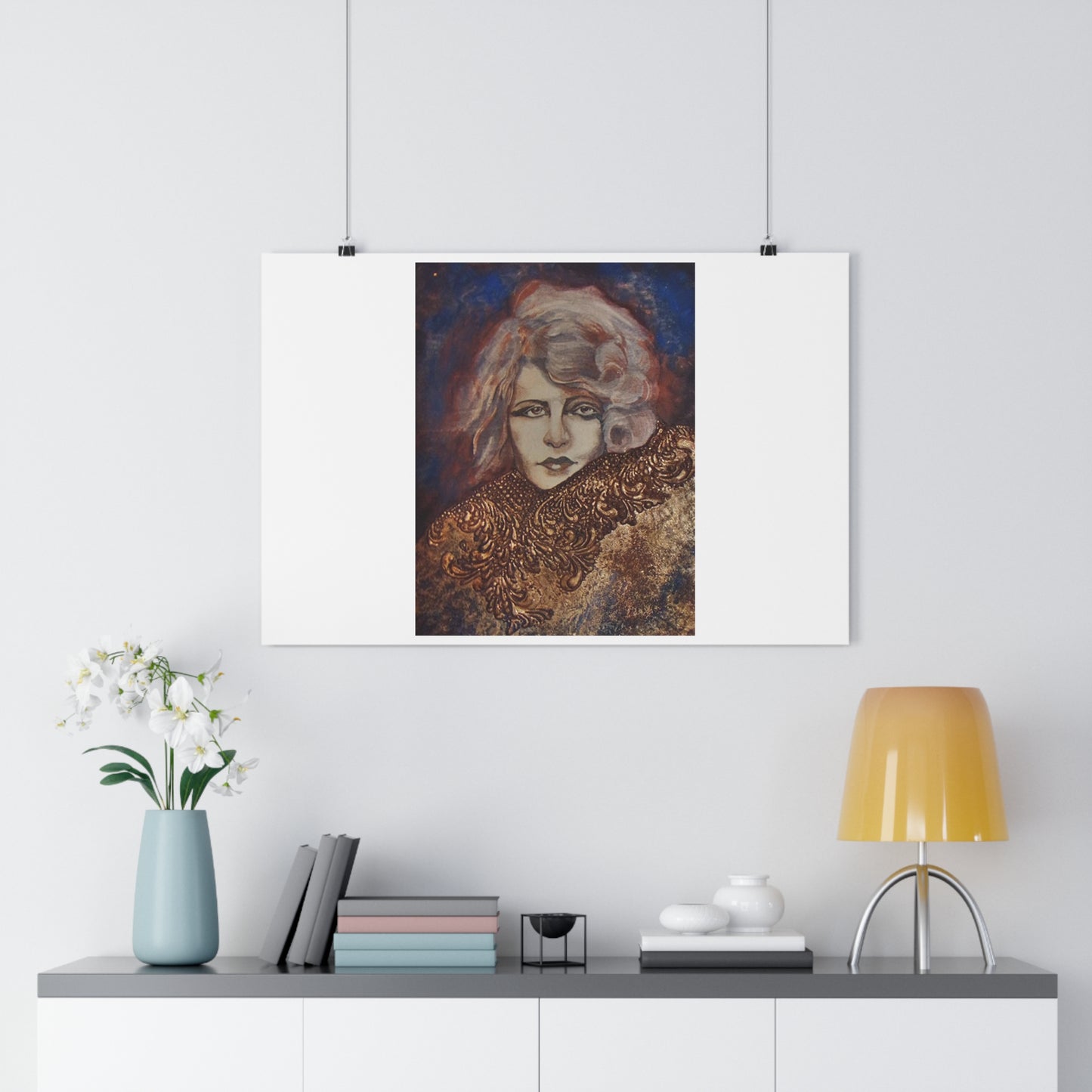 "Flora”- Giclée Art Print by artist David Hilborn