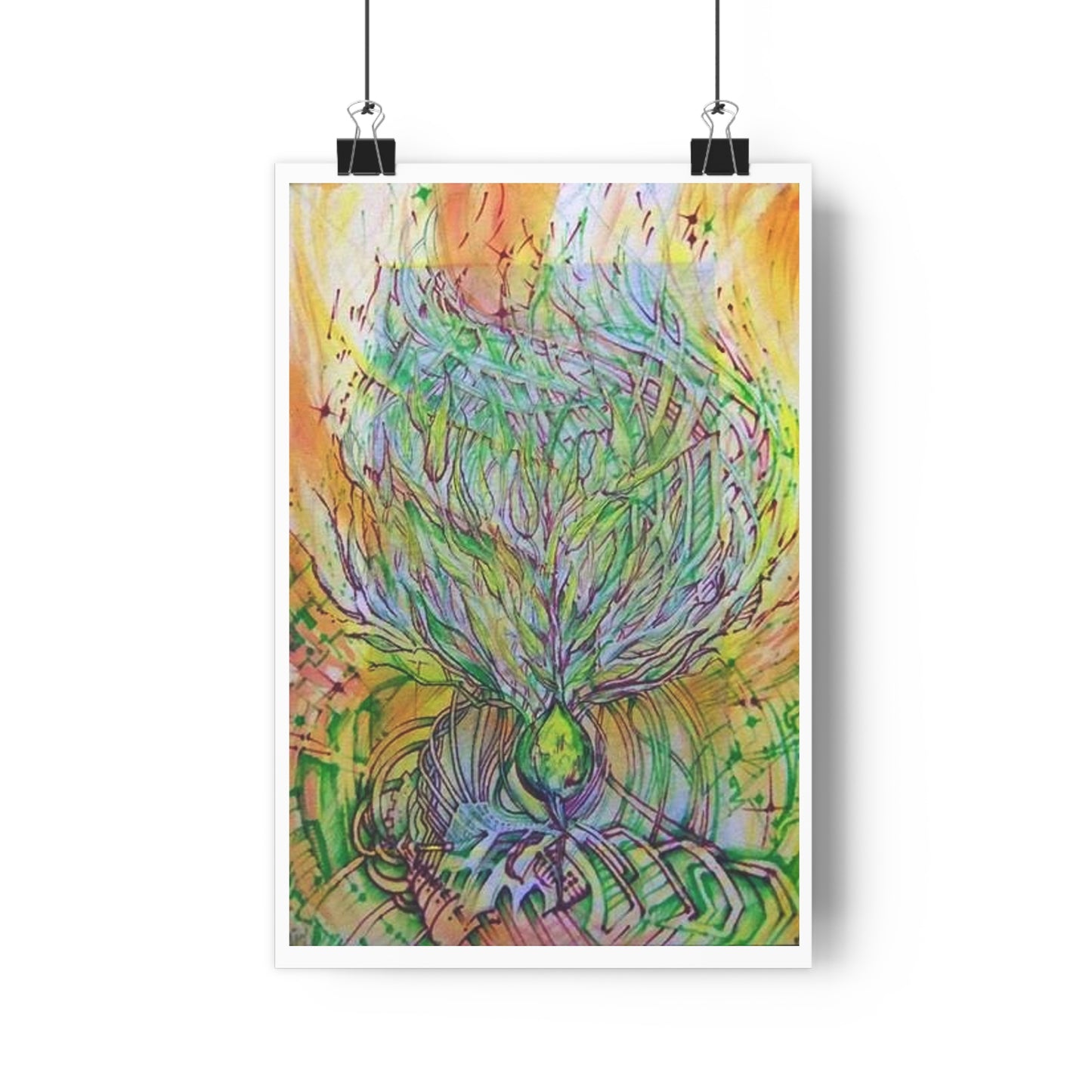 "Seedling”- Giclée Art Print by artist David Hilborn