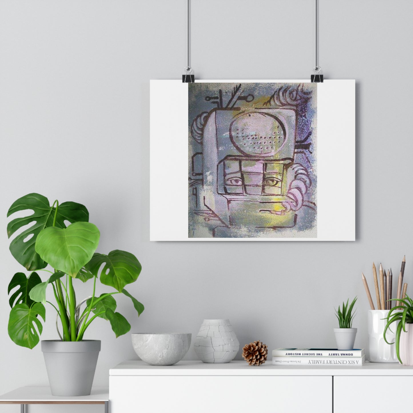 "Old Connection”- Giclée Art Print by artist David Hilborn