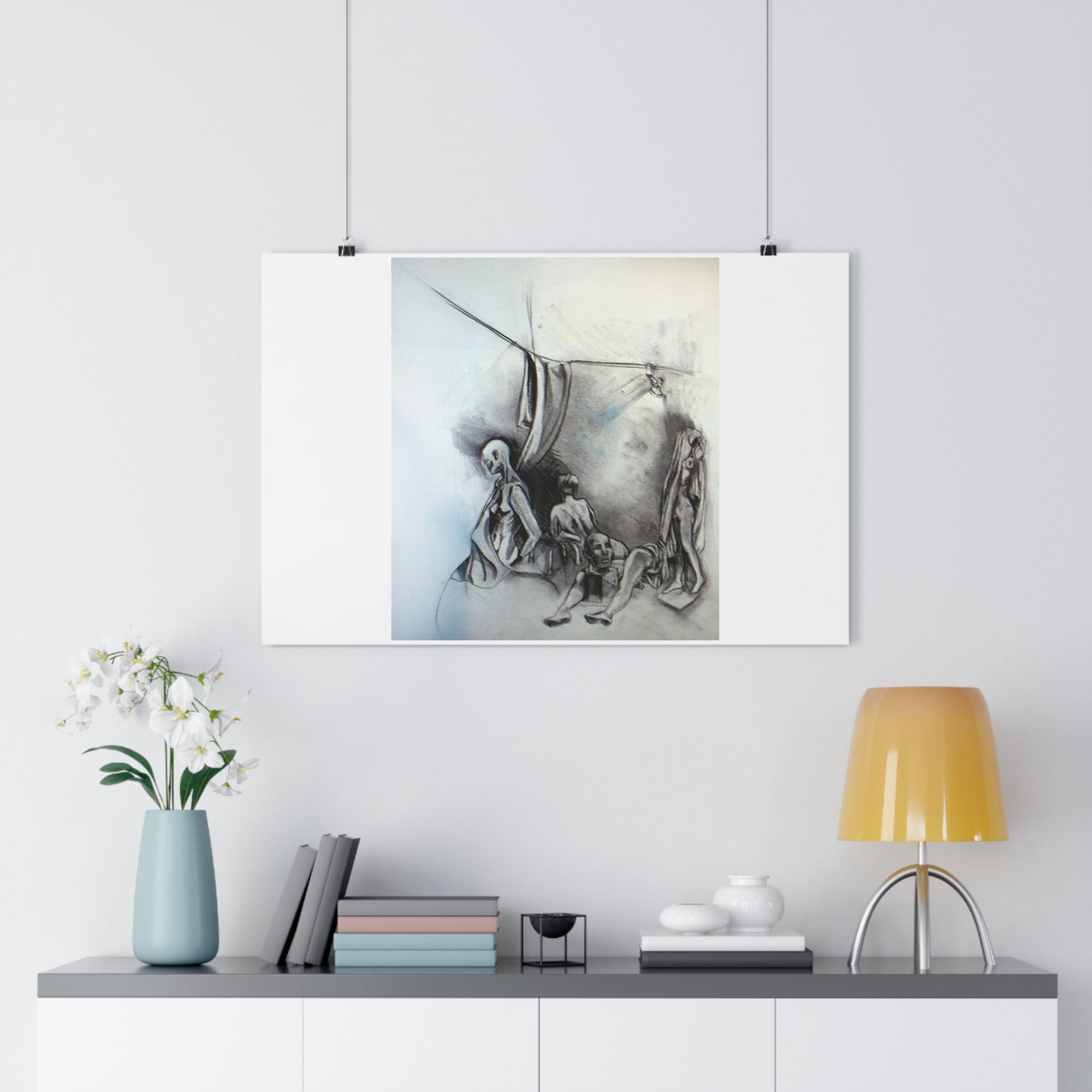 "Staged”- Giclée Art Print by artist David Hilborn