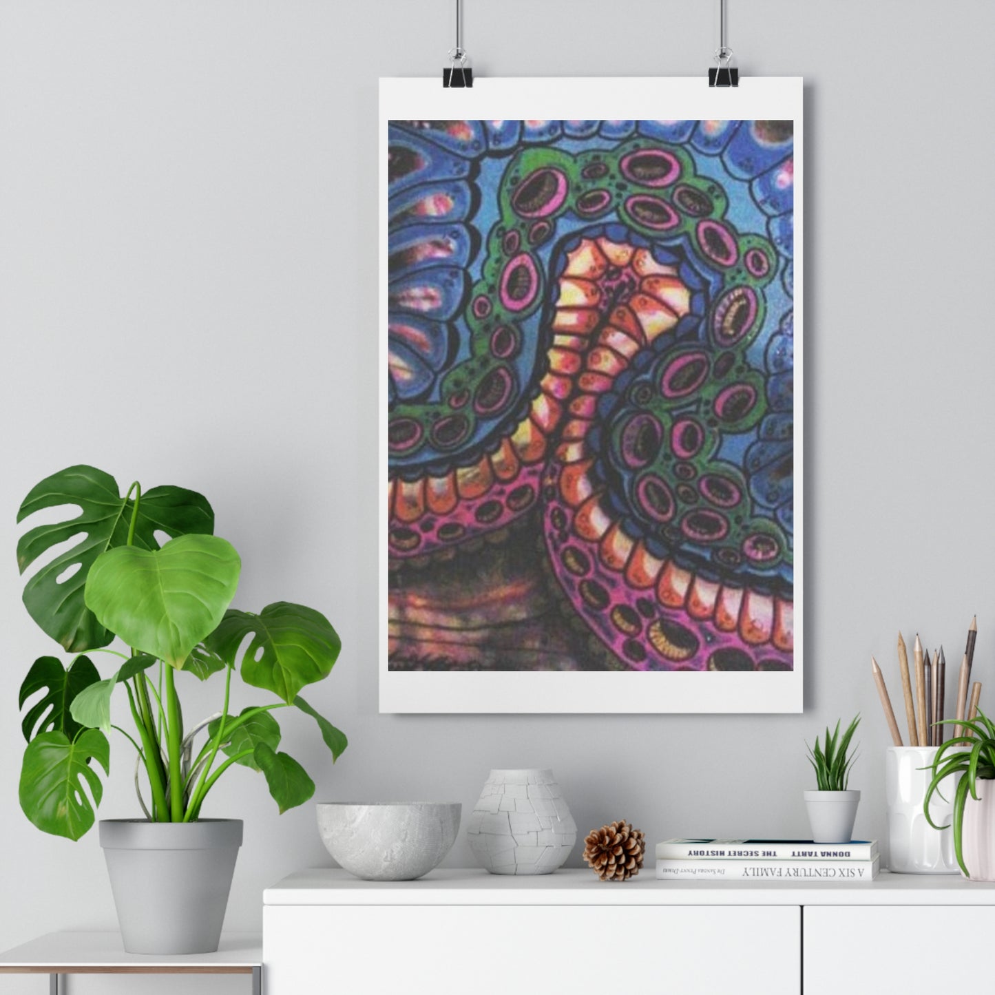 "Octopi”- Giclée Art Print by artist David Hilborn