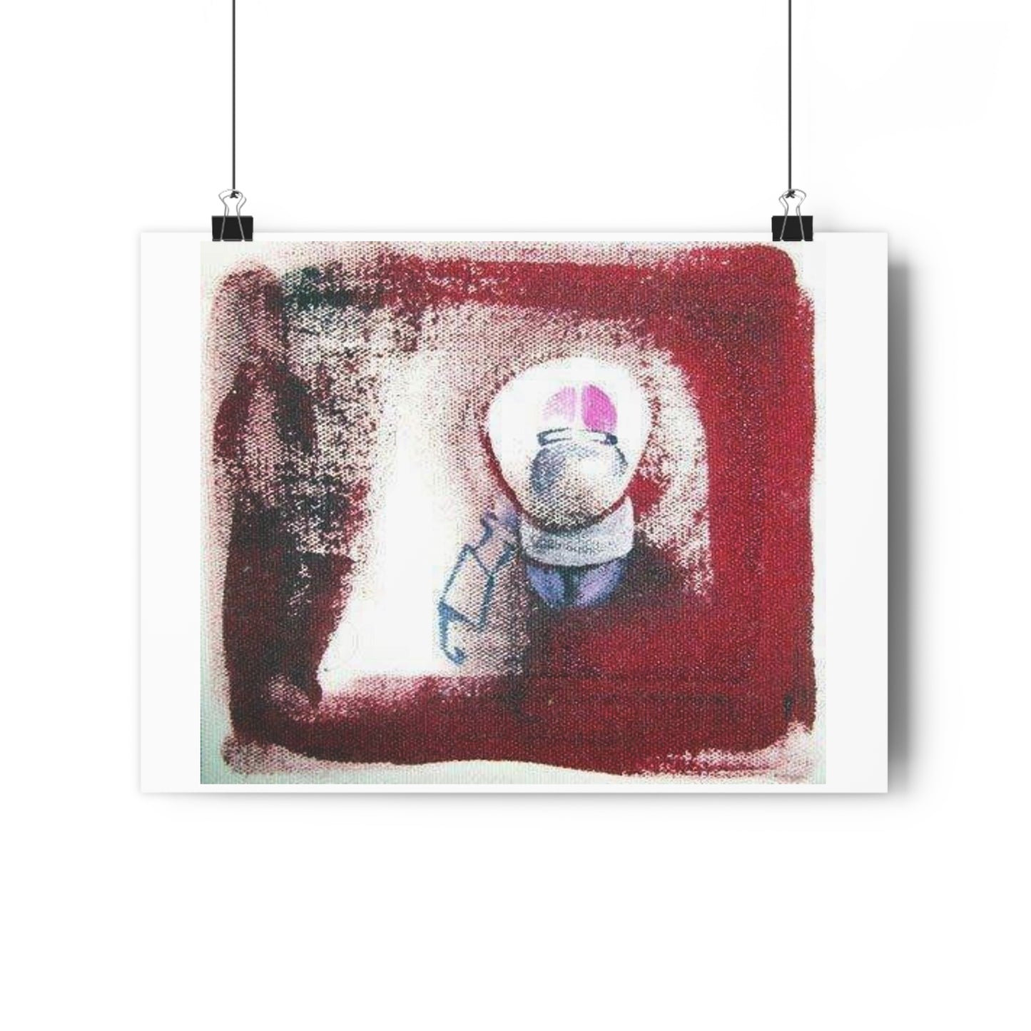 “Beep-boop”- Giclée Art Print by artist David Hilborn