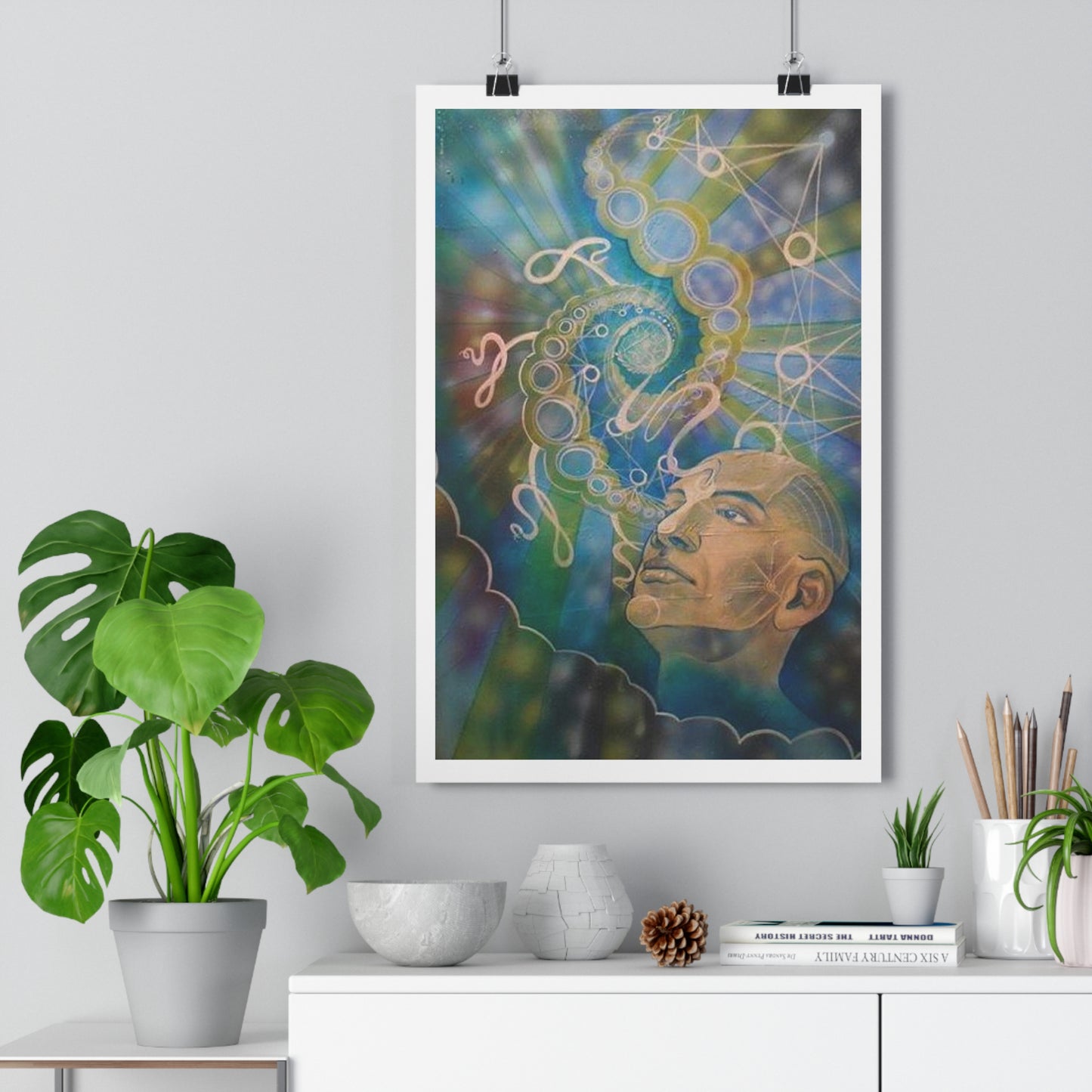 “Intellect”- Giclée Art Print by artist David Hilborn