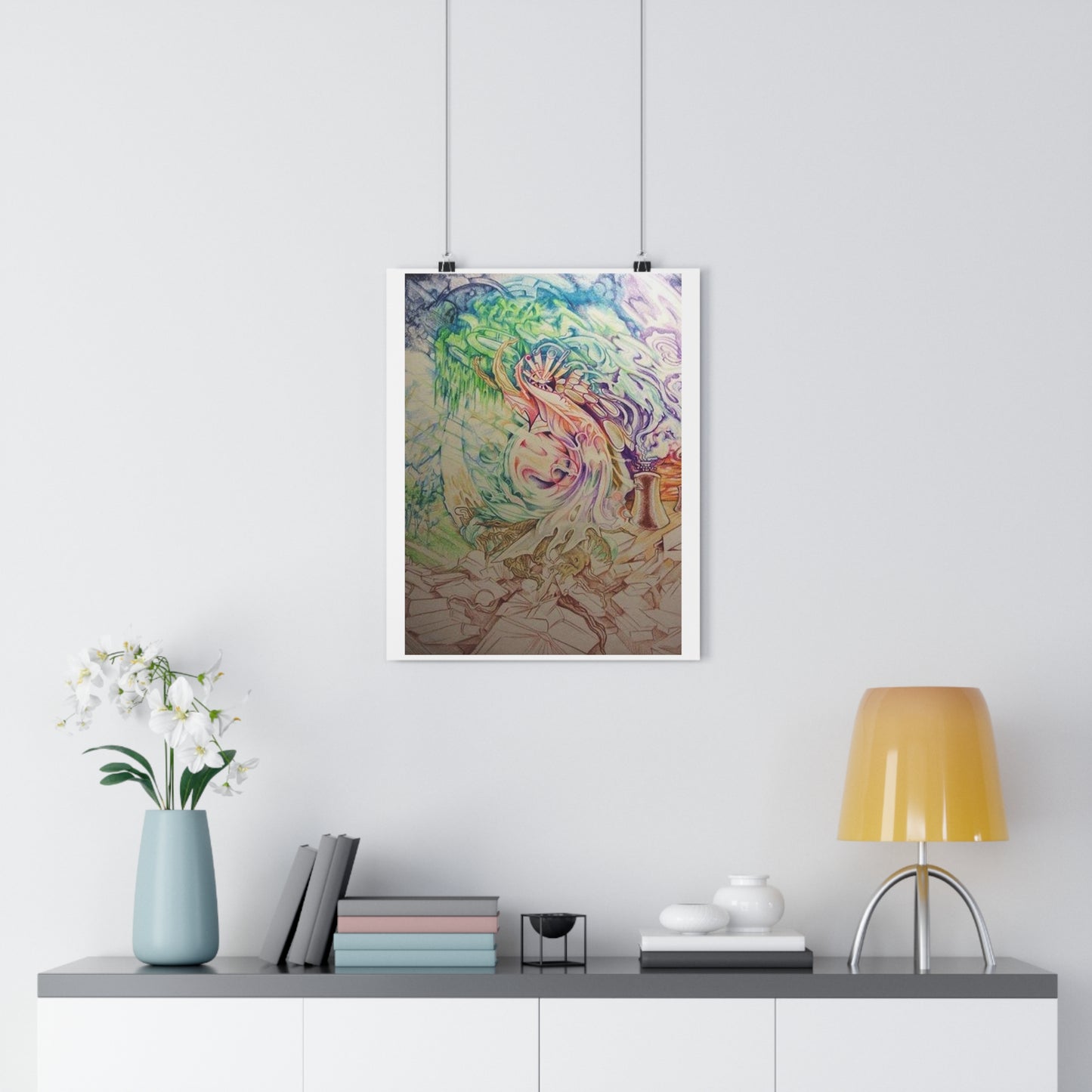 "Rooted in Literature”- Giclée Art Print by artist David Hilborn