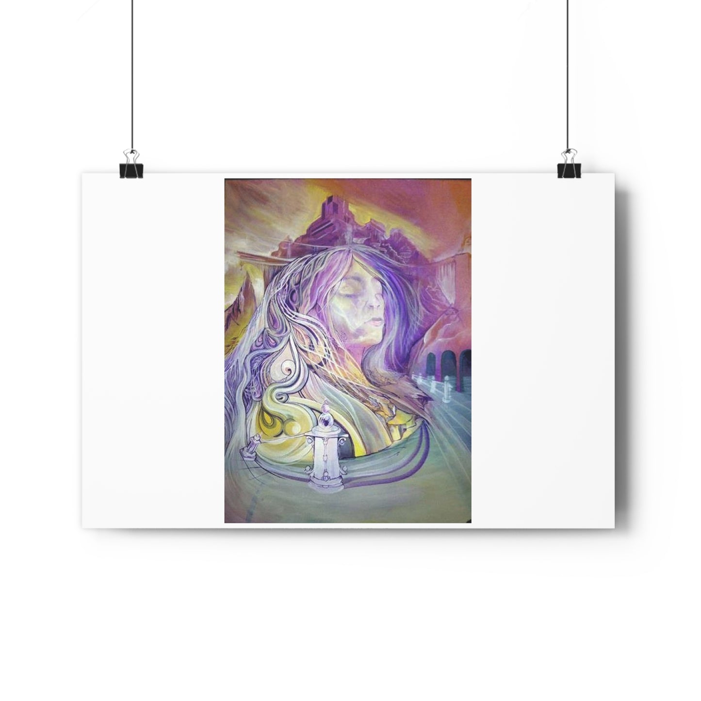 "Stoic”- Giclée Art Print by artist David Hilborn