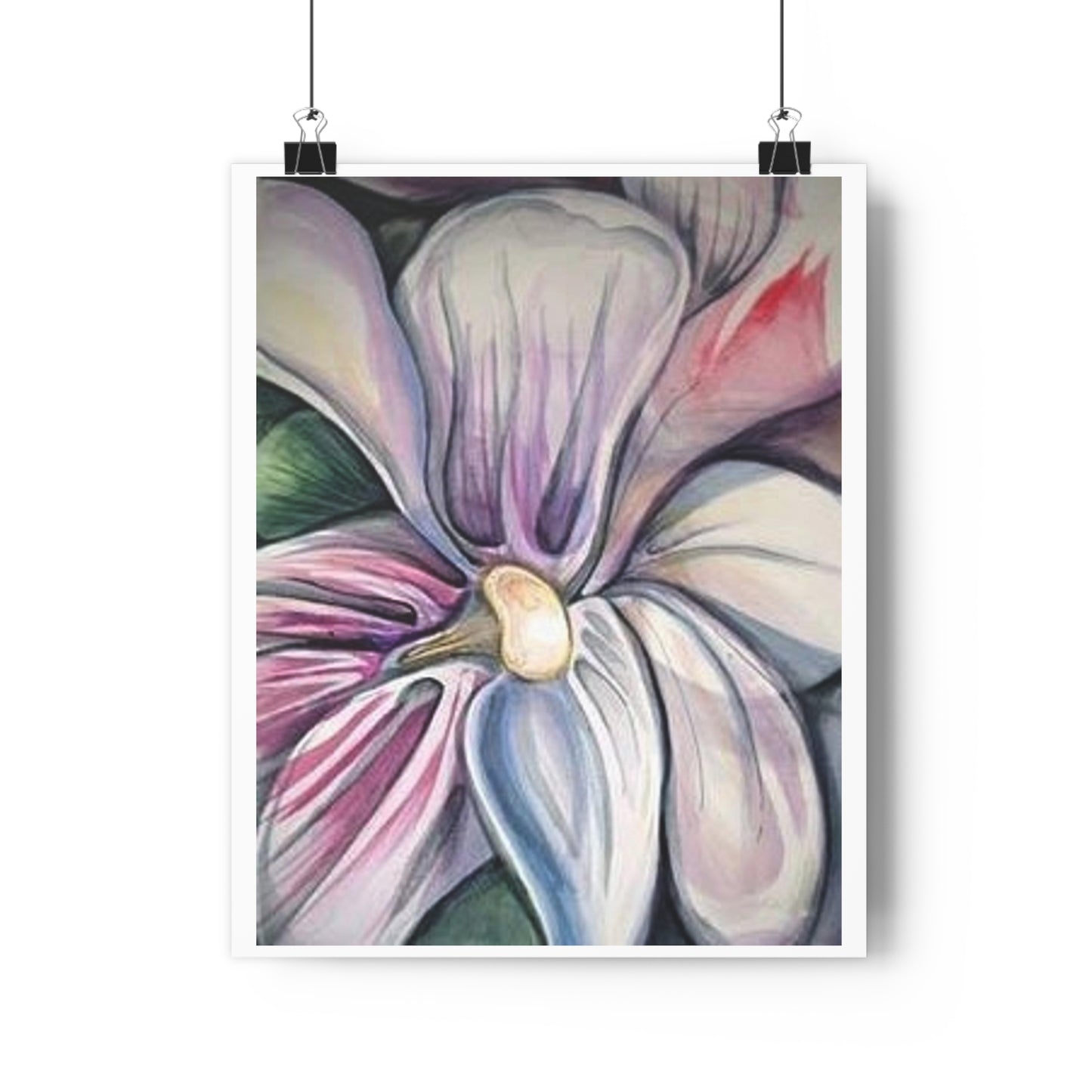 "Orchid”- Giclée Art Print by artist David Hilborn