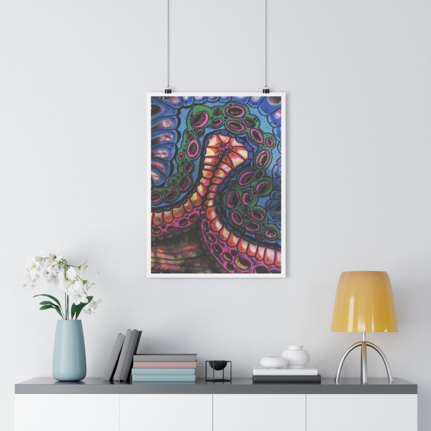 "Octopi”- Giclée Art Print by artist David Hilborn