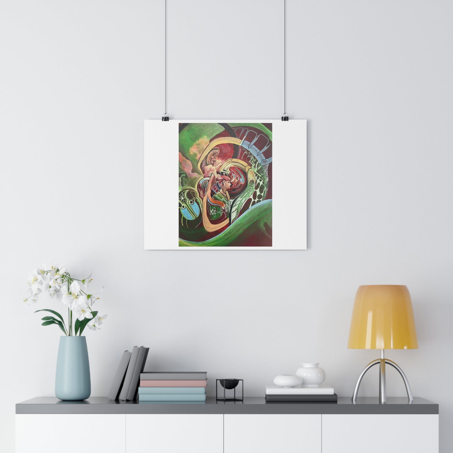 "Spiral”- Giclée Art Print by artist David Hilborn