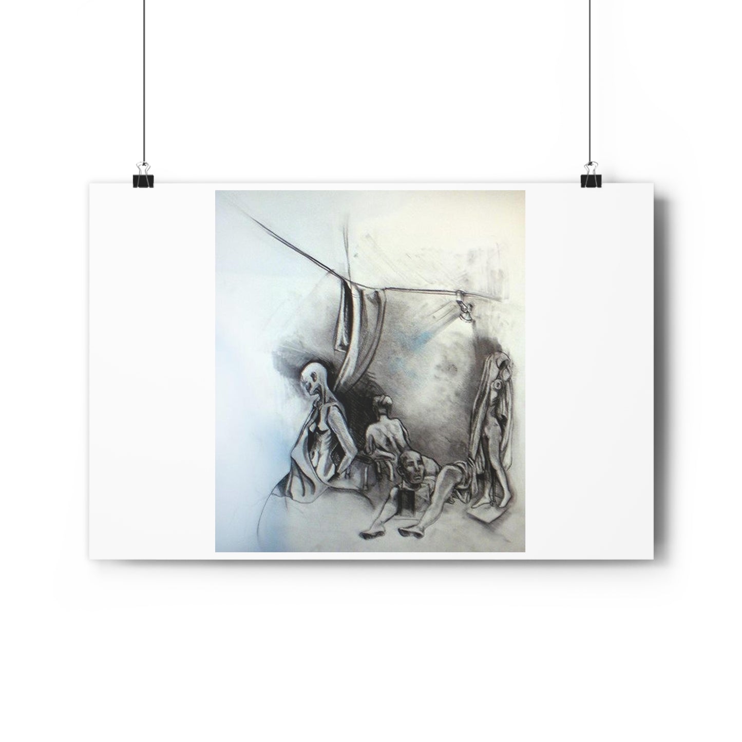 "Staged”- Giclée Art Print by artist David Hilborn