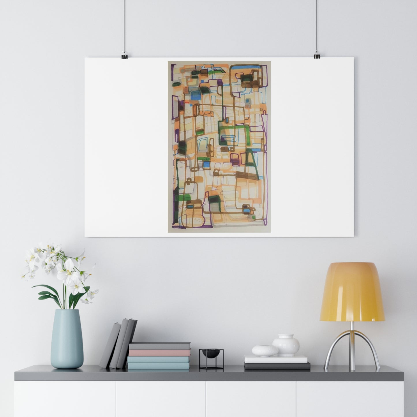 "Retro”- Giclée Art Print by artist David Hilborn