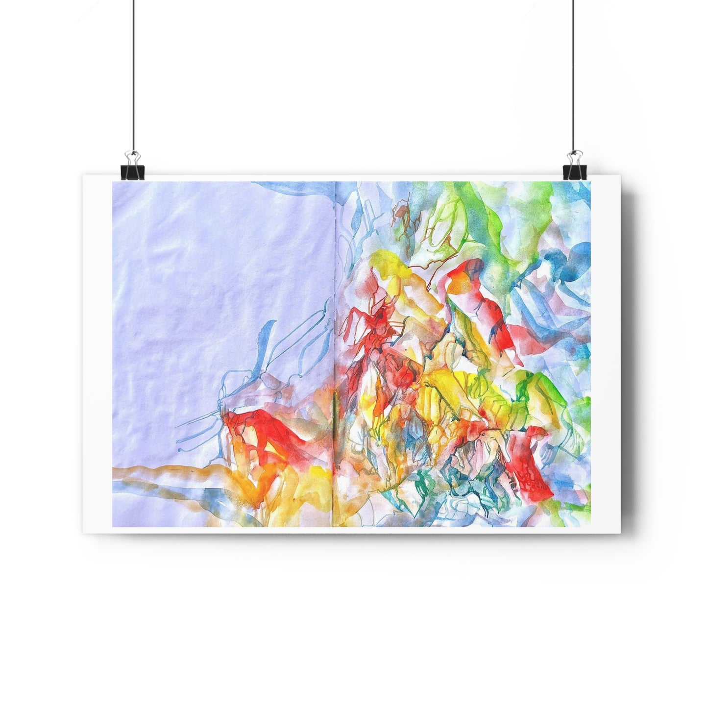 "Waterpark”- Giclée Art Print by artist David Hilborn