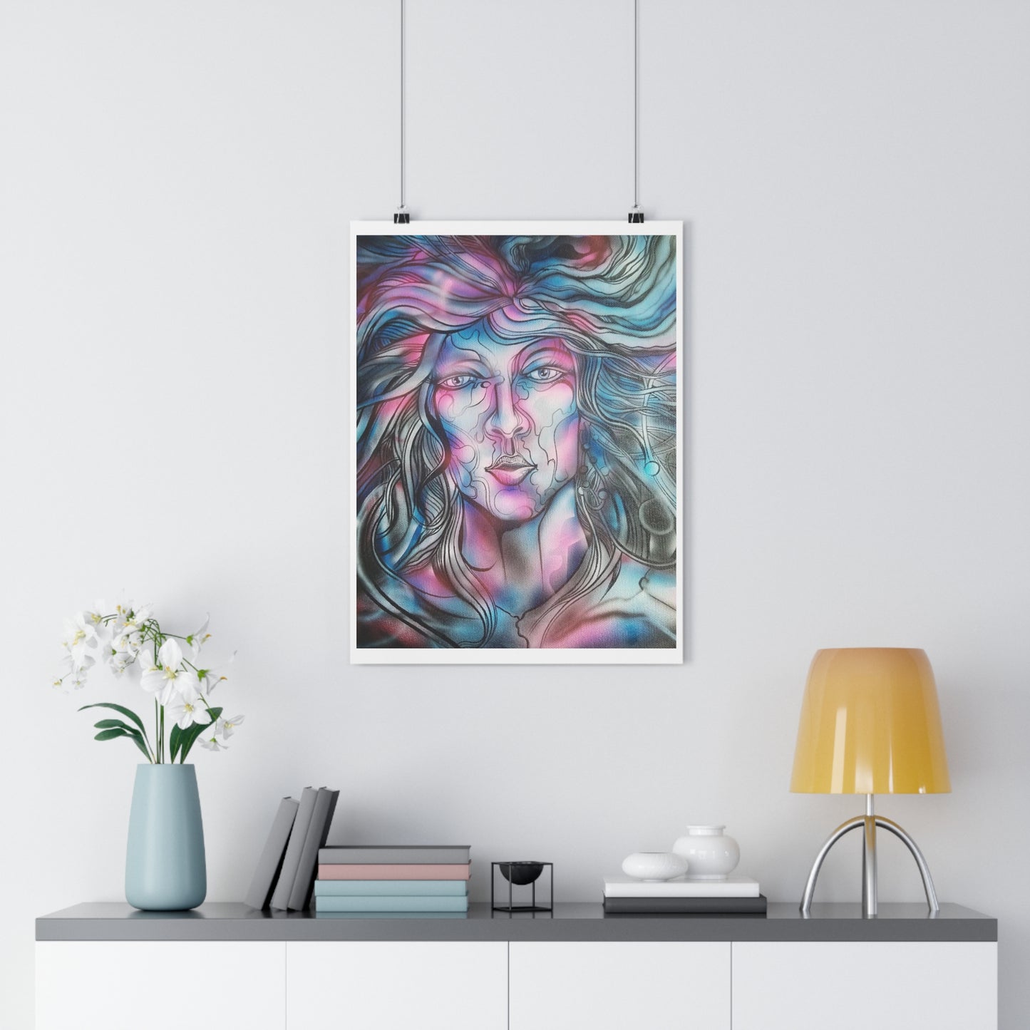 "Cerebral”- Giclée Art Print by artist David Hilborn