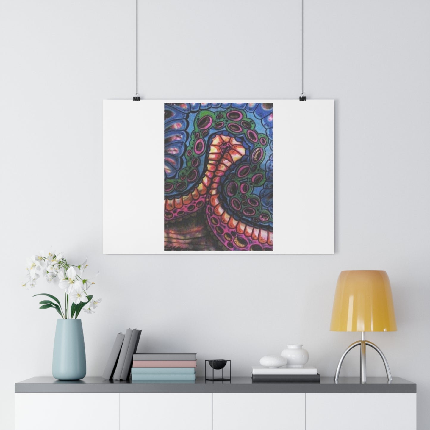 "Octopi”- Giclée Art Print by artist David Hilborn