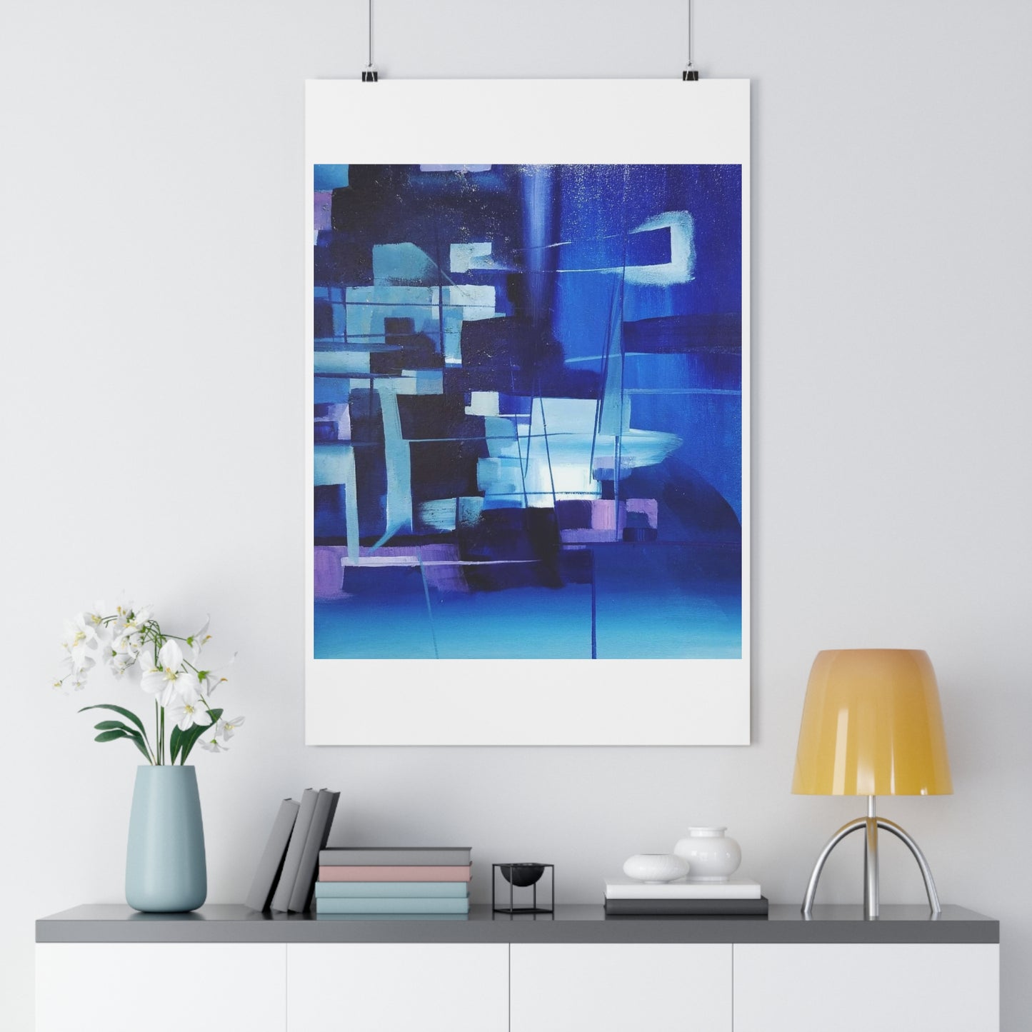 "Cobalt”- Giclée Art Print by artist David Hilborn