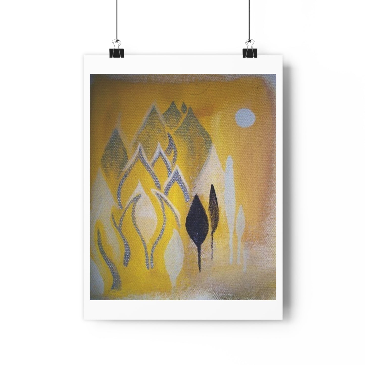 "Simplified Landscape”- Giclée Art Print by artist David Hilborn