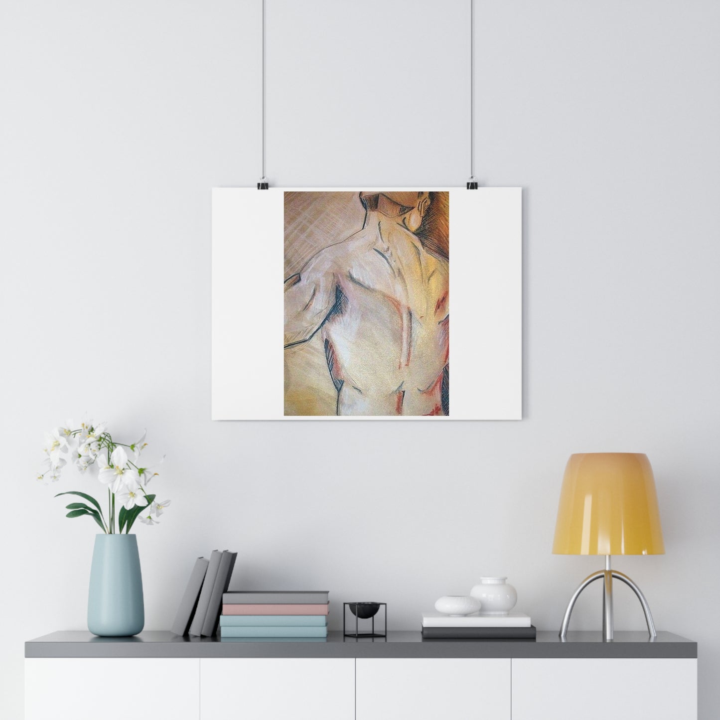 "Anatomy Study”- Giclée Art Print by artist David Hilborn