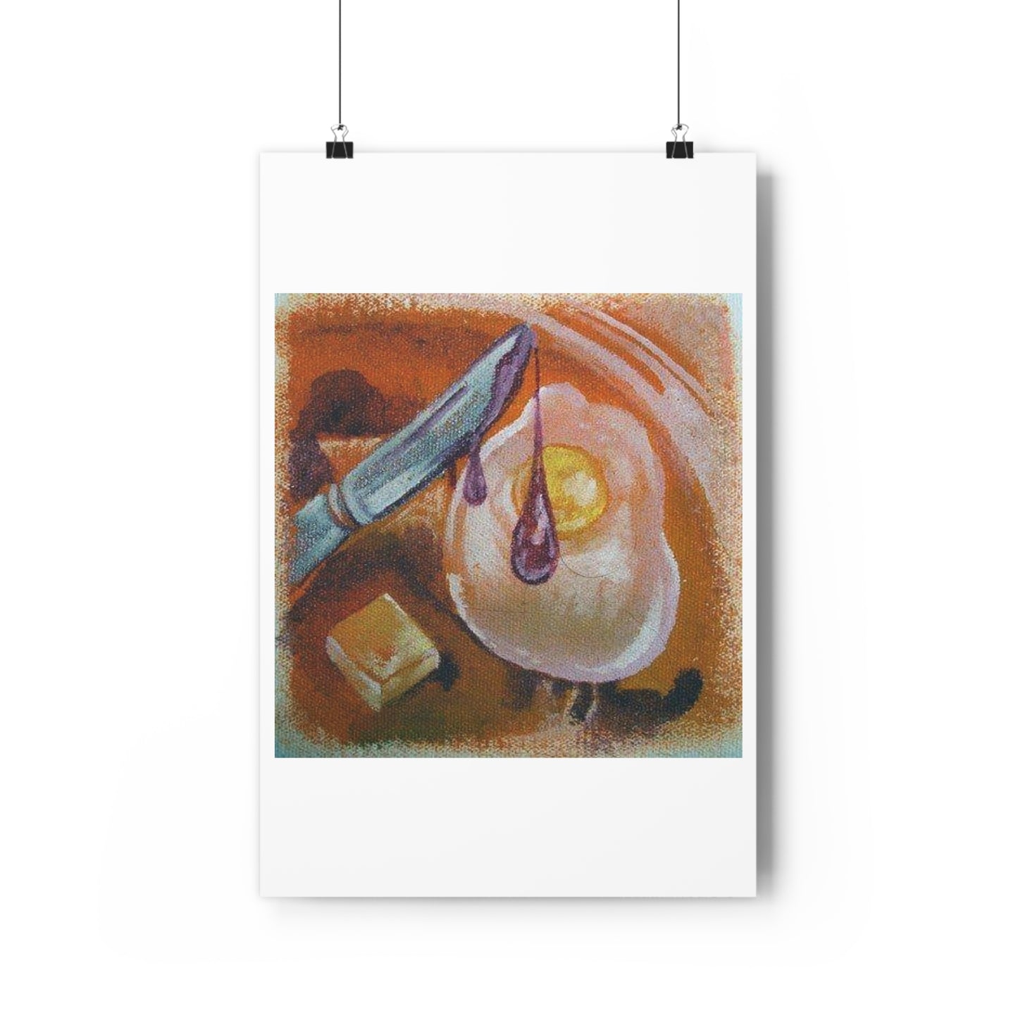 "Bitch you breakfast”- Giclée Art Print by artist David Hilborn