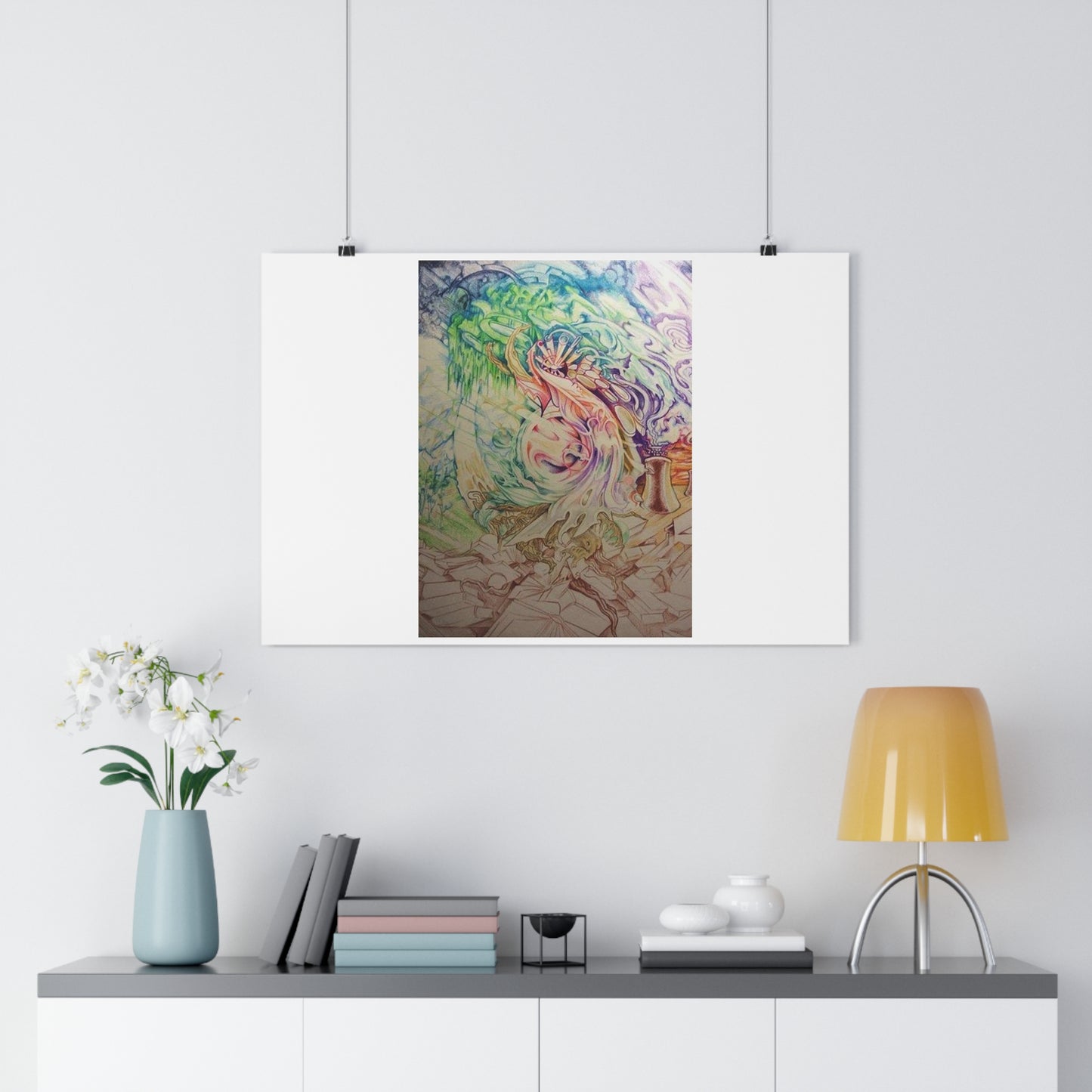 "Rooted in Literature”- Giclée Art Print by artist David Hilborn