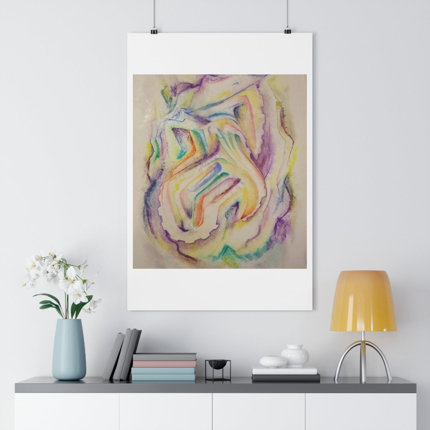 "Splooge Color Study”- Giclée Art Print by artist David Hilborn