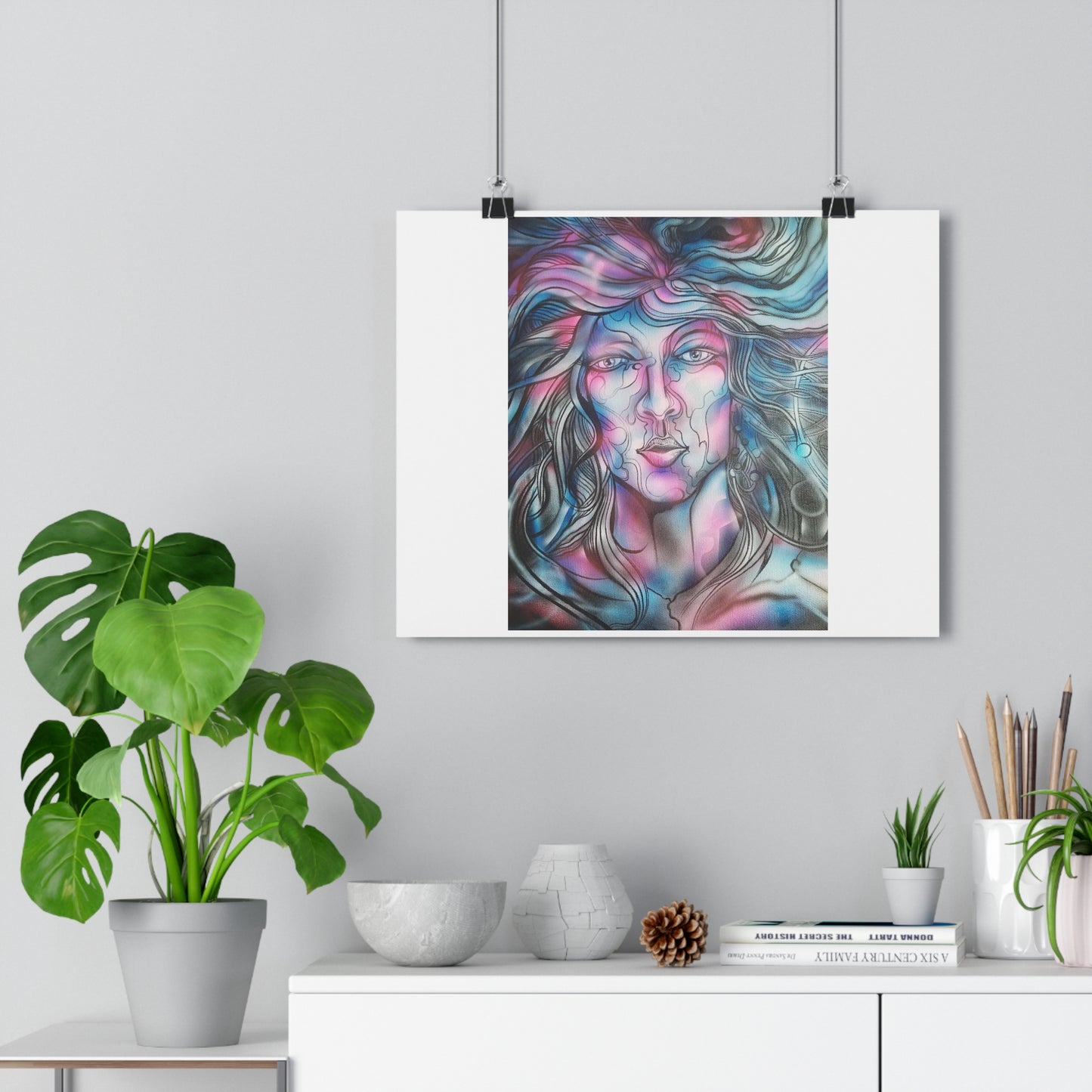 "Cerebral”- Giclée Art Print by artist David Hilborn