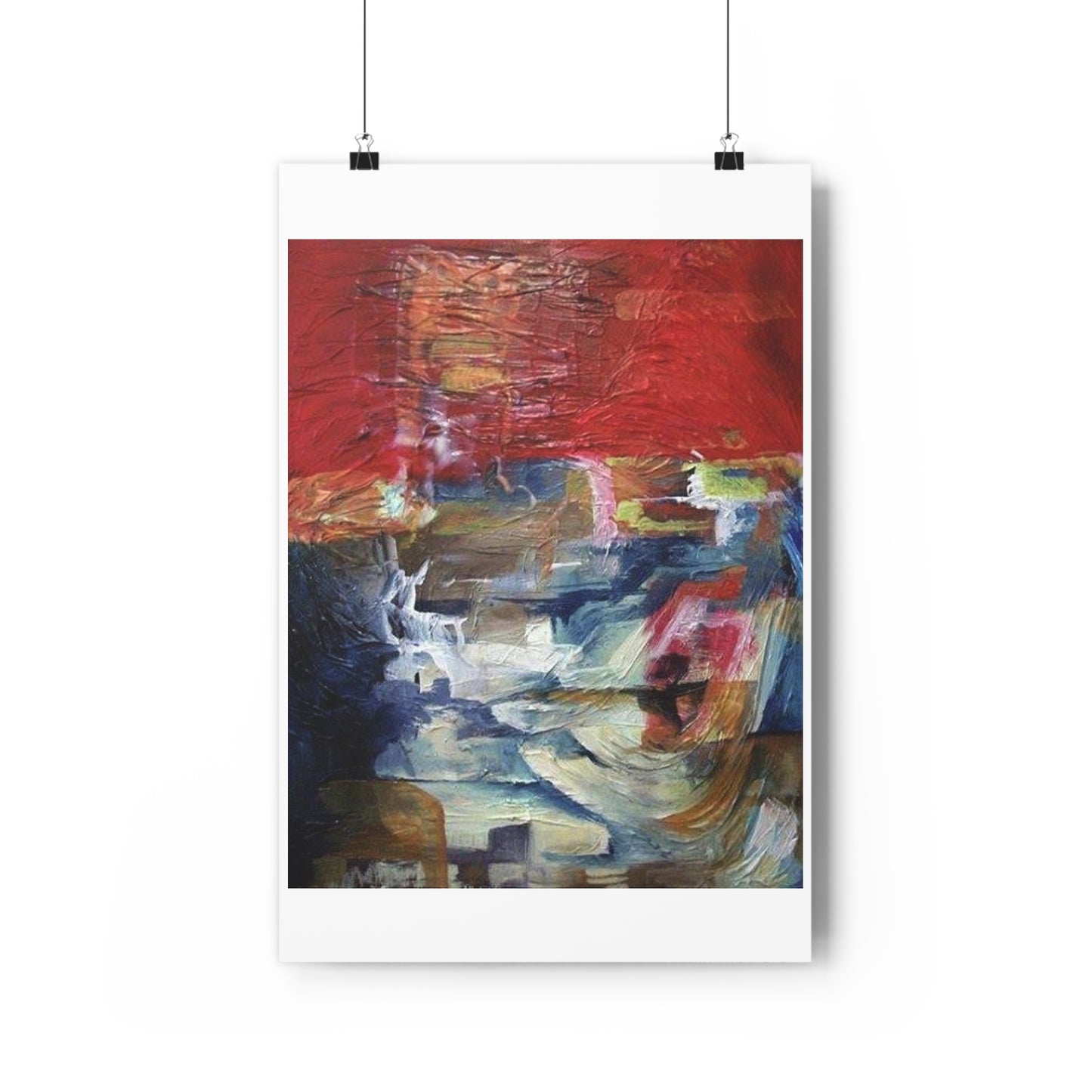 '"Meltdown”- Giclée Art Print by artist David Hilborn