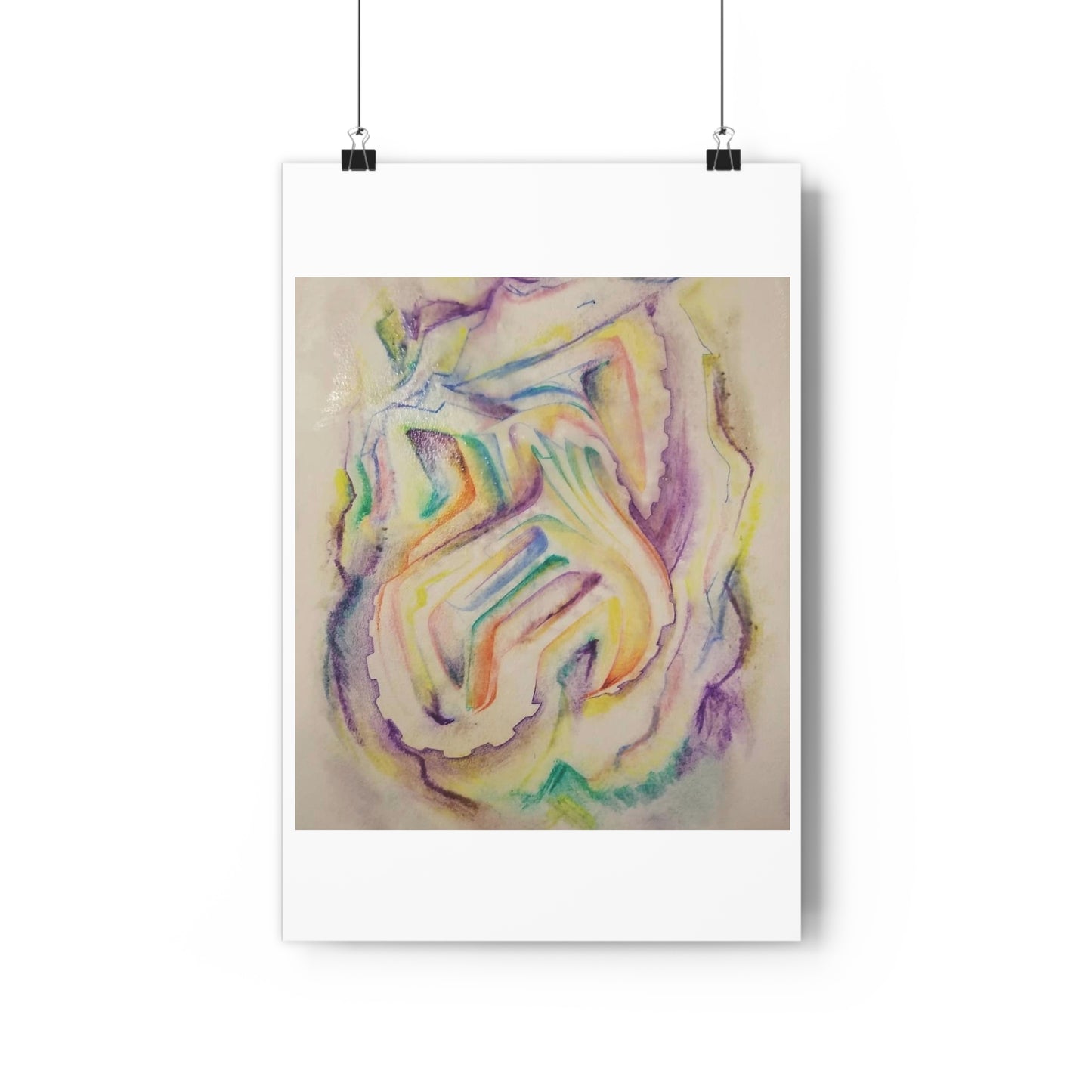 "Splooge Color Study”- Giclée Art Print by artist David Hilborn