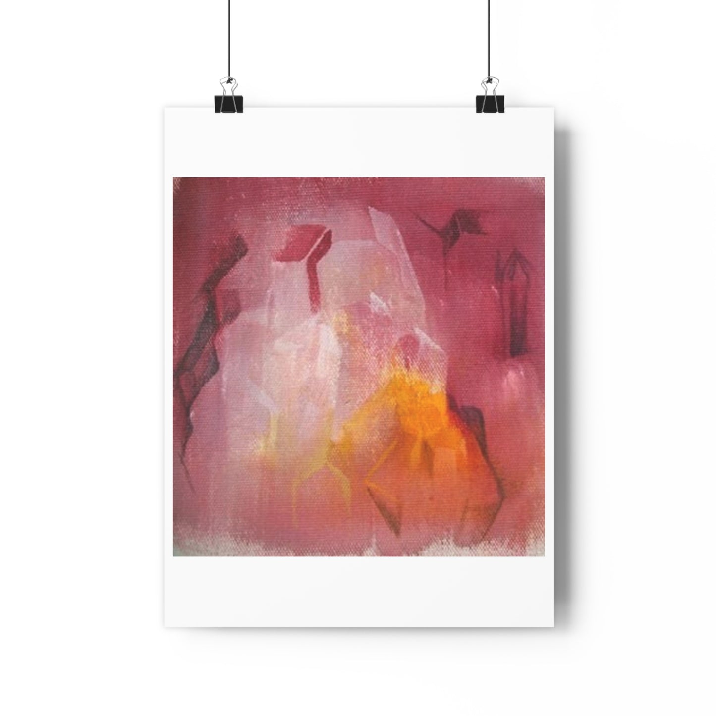 "Raspberry Citrine”- Giclée Art Print by artist David Hilborn