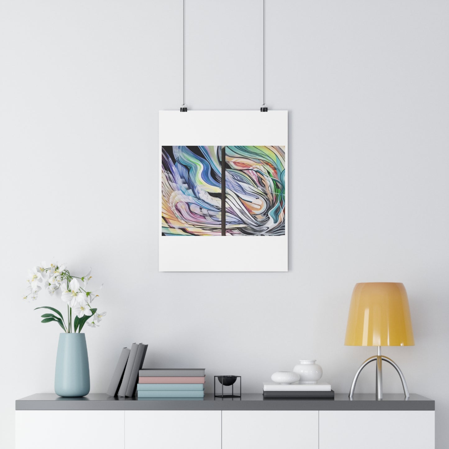 "Flow”- Giclée Art Print by artist David Hilborn