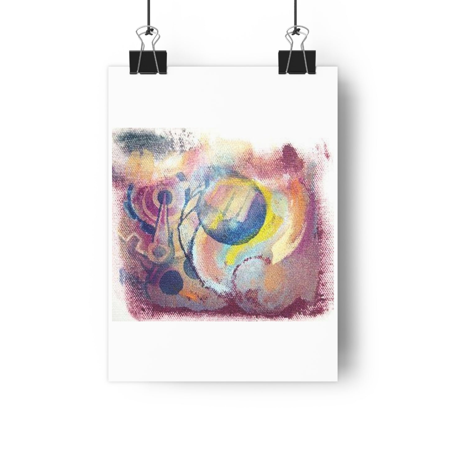 "Button Loop”- Giclée Art Print by artist David Hilborn