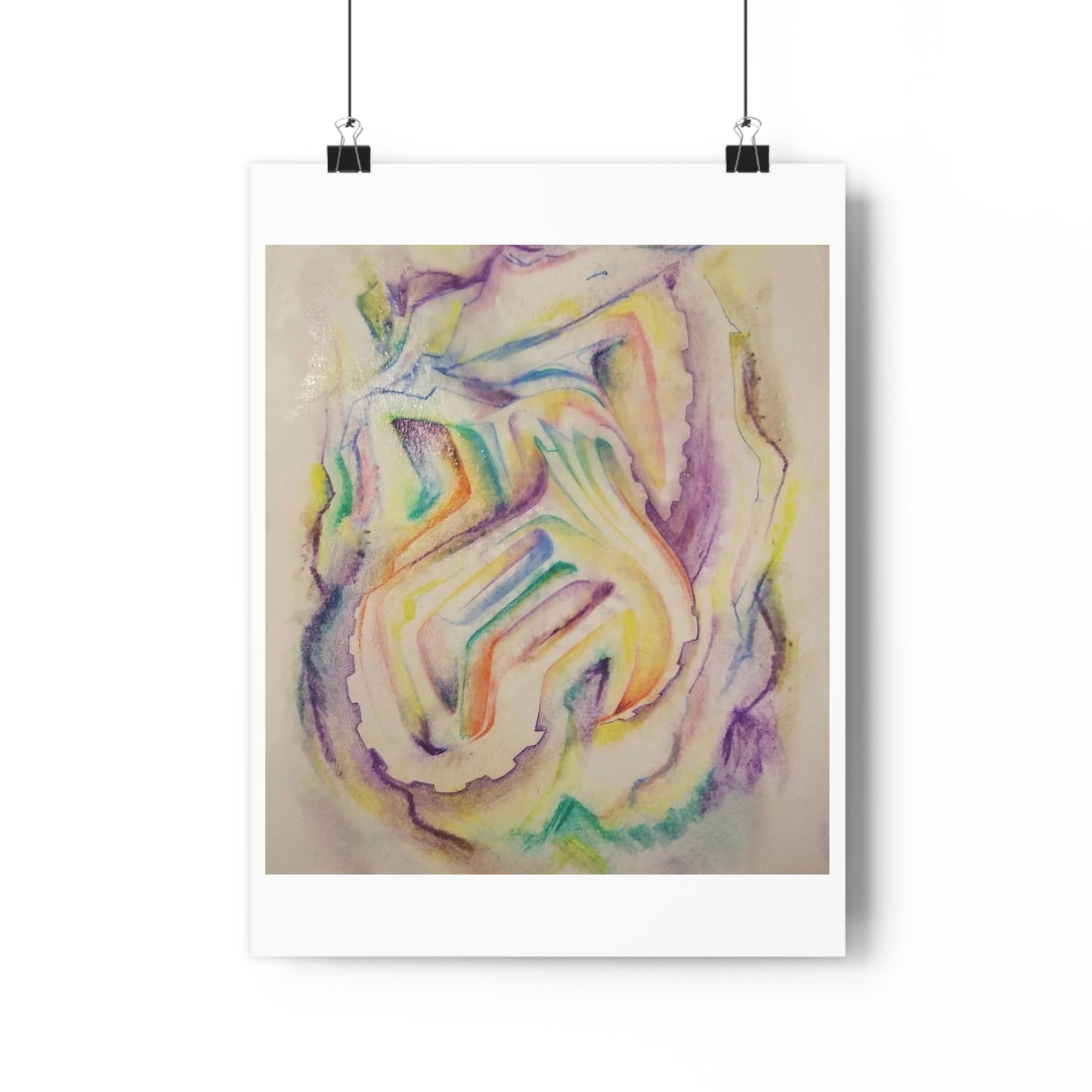 "Splooge Color Study”- Giclée Art Print by artist David Hilborn