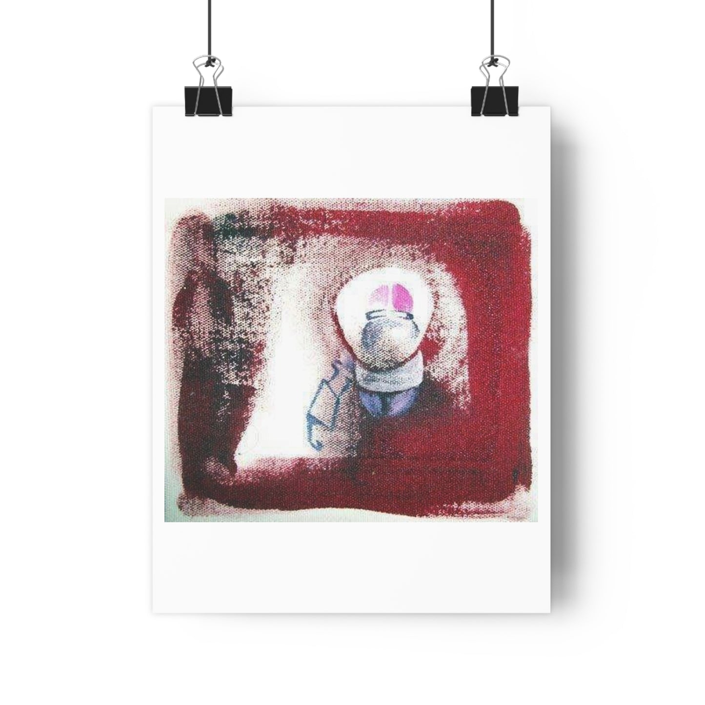 “Beep-boop”- Giclée Art Print by artist David Hilborn