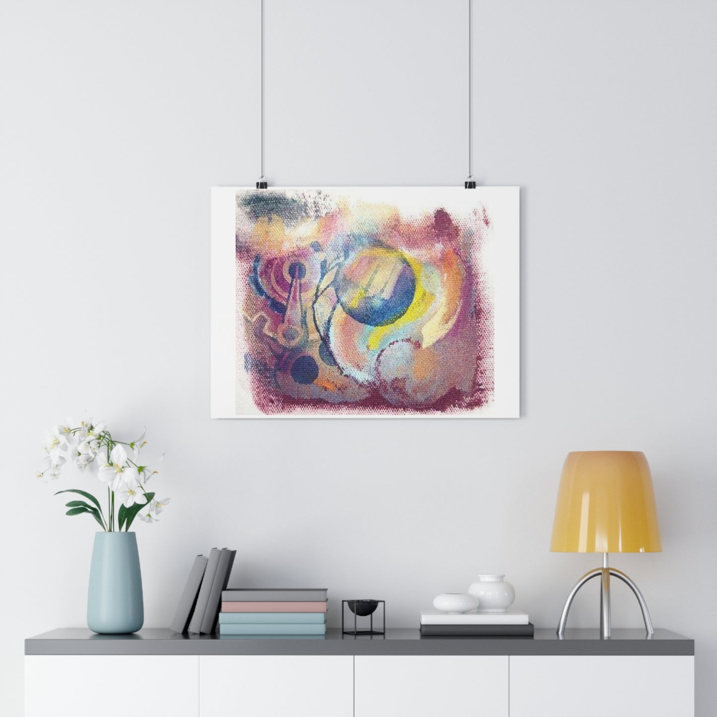 "Button Loop”- Giclée Art Print by artist David Hilborn