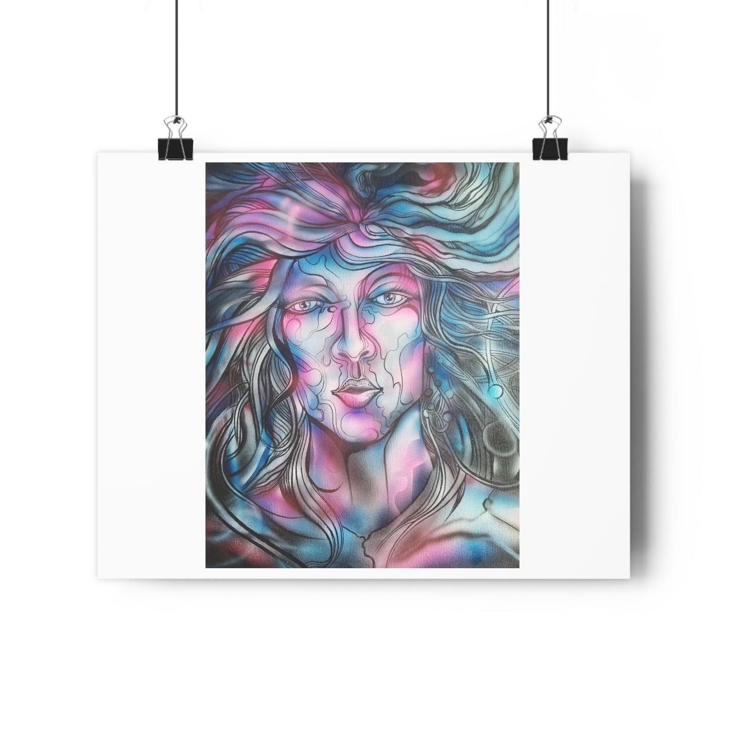 "Cerebral”- Giclée Art Print by artist David Hilborn