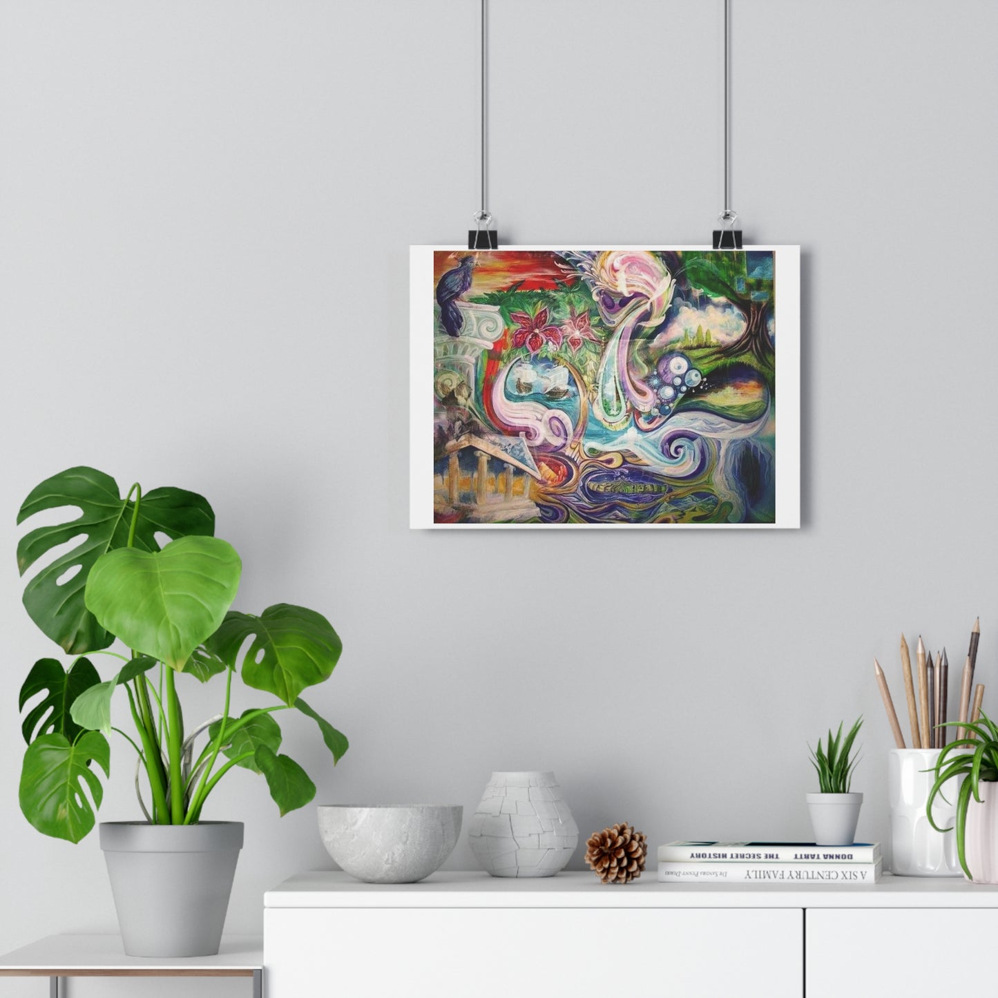 "Focus and Chaos”- Giclée Art Print by artist David Hilborn