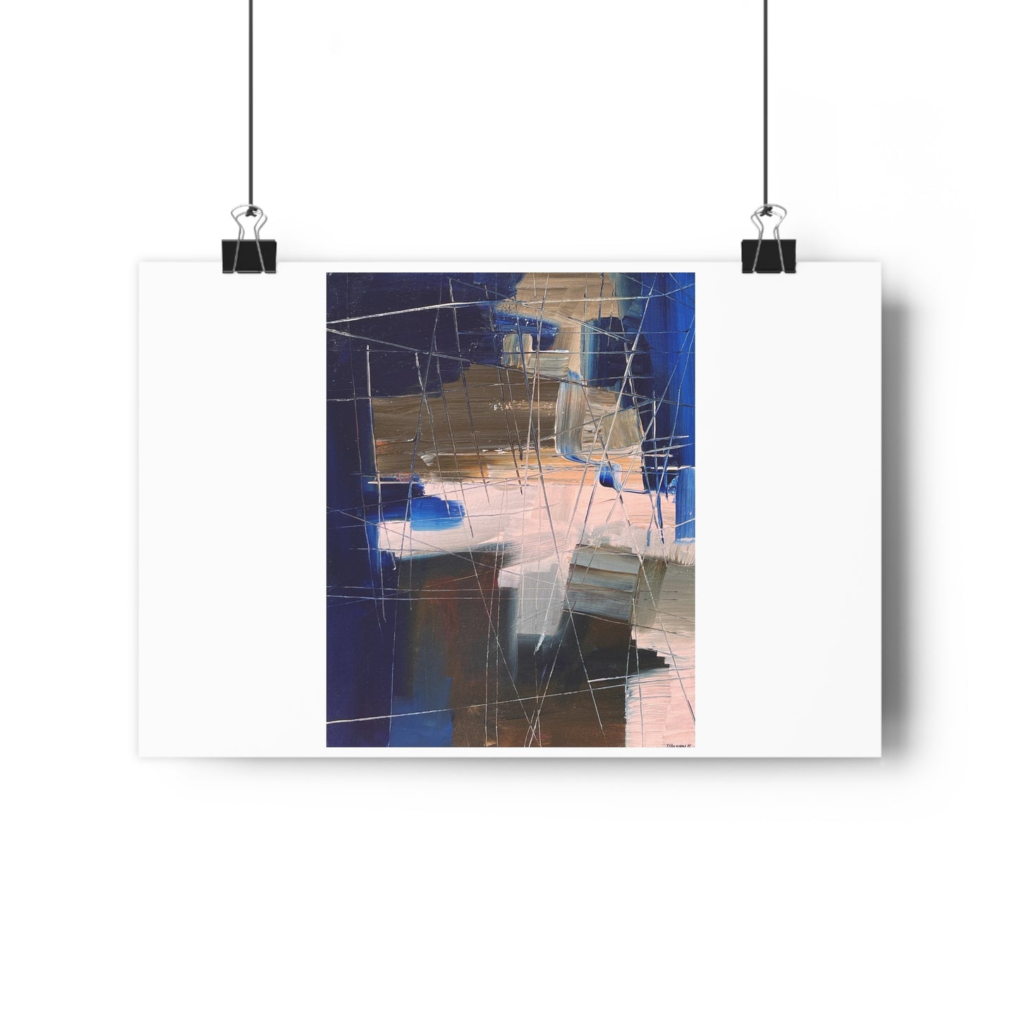 “Beach House”- Giclée Art Print by artist David Hilborn