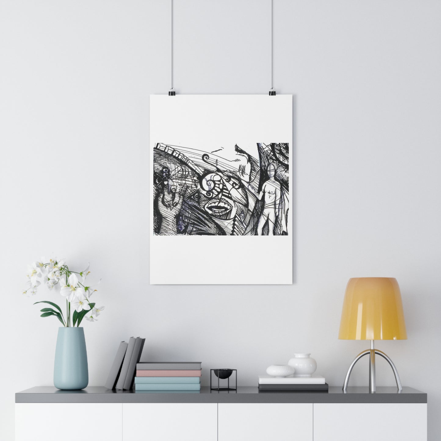 "Mashup”- Giclée Art Print by artist David Hilborn