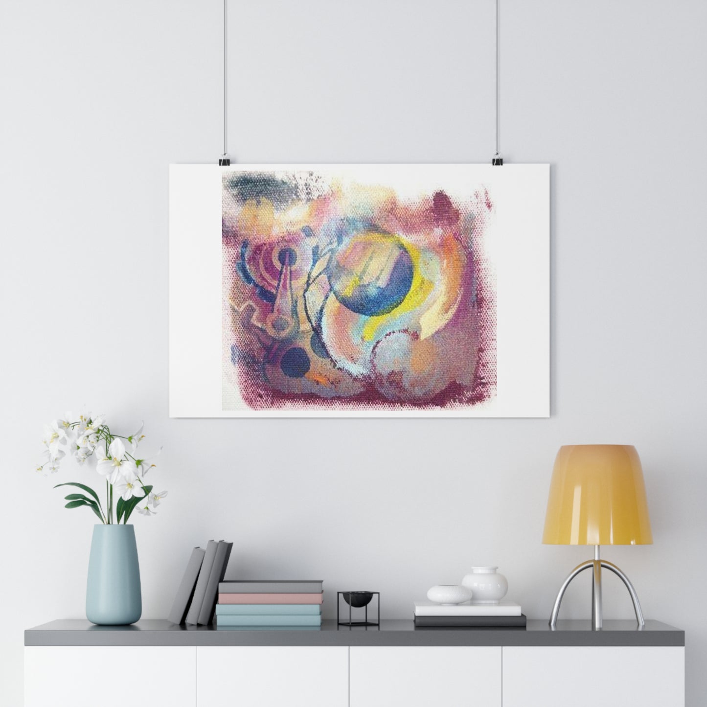 "Button Loop”- Giclée Art Print by artist David Hilborn