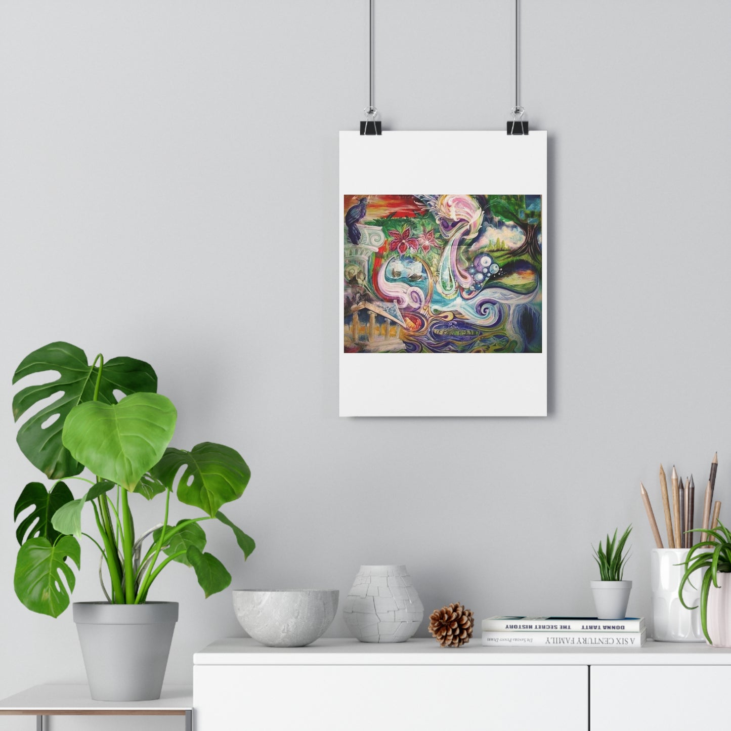 "Focus and Chaos”- Giclée Art Print by artist David Hilborn