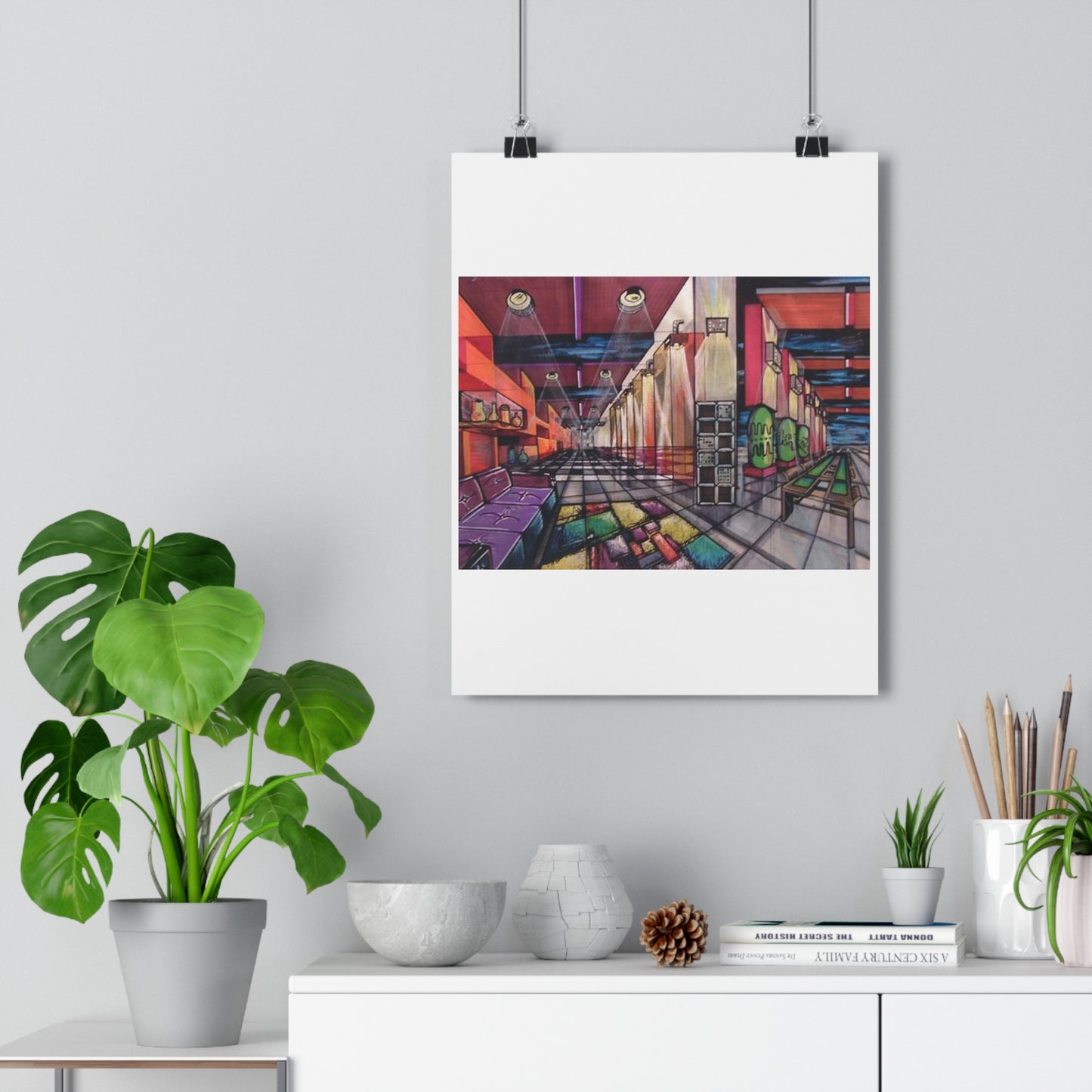 "Impossible Spaces”- Giclée Art Print by artist David Hilborn