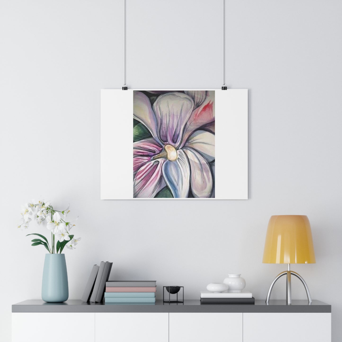 "Orchid”- Giclée Art Print by artist David Hilborn